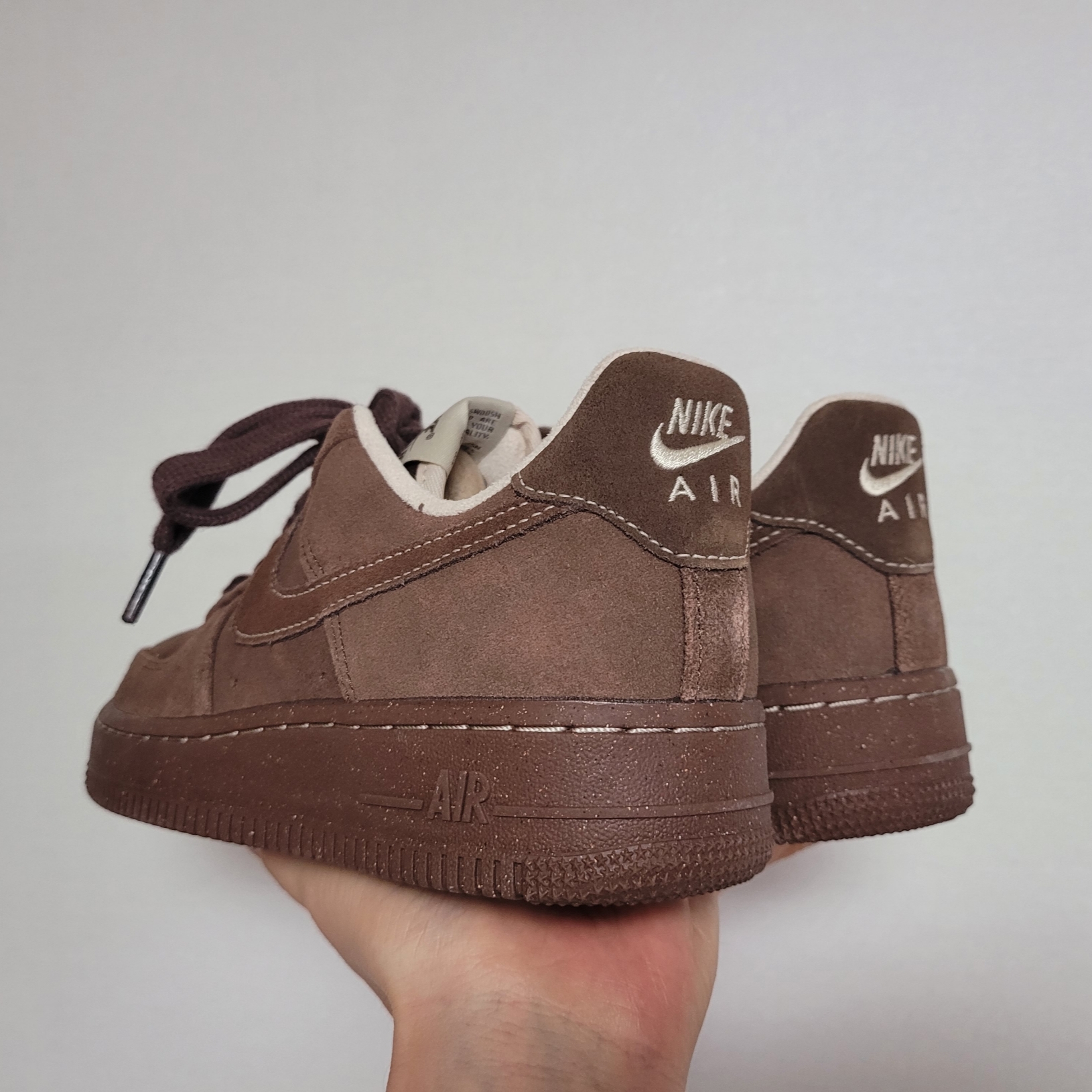 (W) Nike Air Force 1 '07 Cacao Wow 착용 스타일 - 3