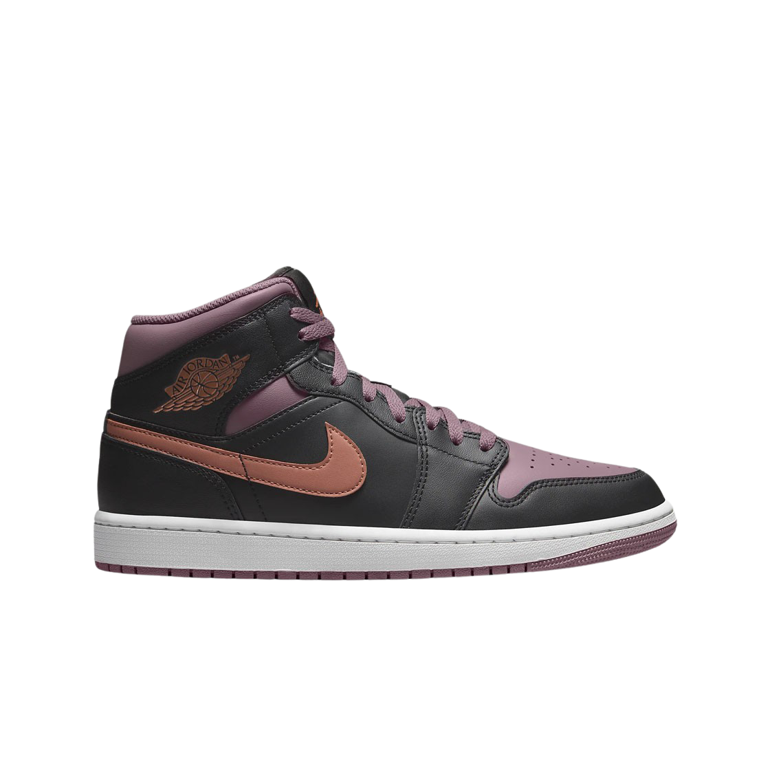 조던 1 미드 SE 블랙 스카이 J 모브(Jordan 1 Mid SE Black Sky J Mauve)