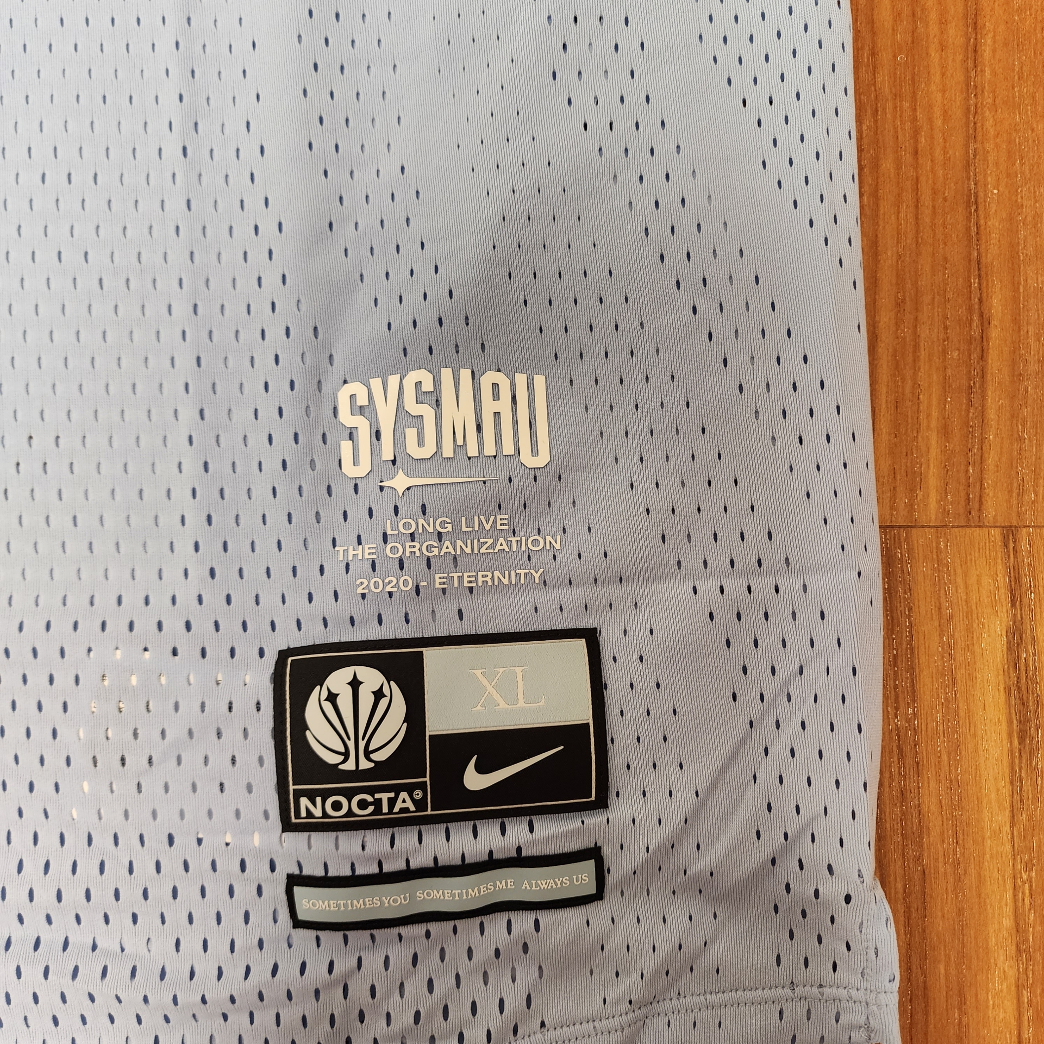Nike x Drake Nocta Basketball Lightweight Jersey Cobalt Bliss (DV3649-481) 착용 스타일 - 3