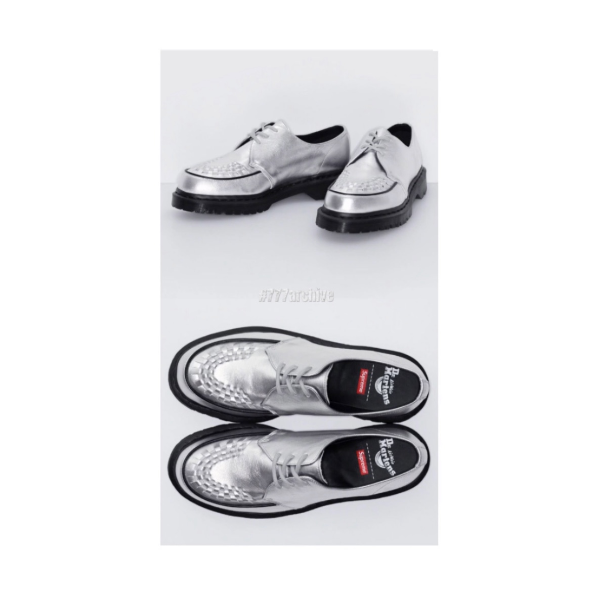 Dr. Martens x Supreme Ramsey Creeper Black, Dr. Martens x Supreme Ramsey Creeper Silver 착용 스타일 - 9