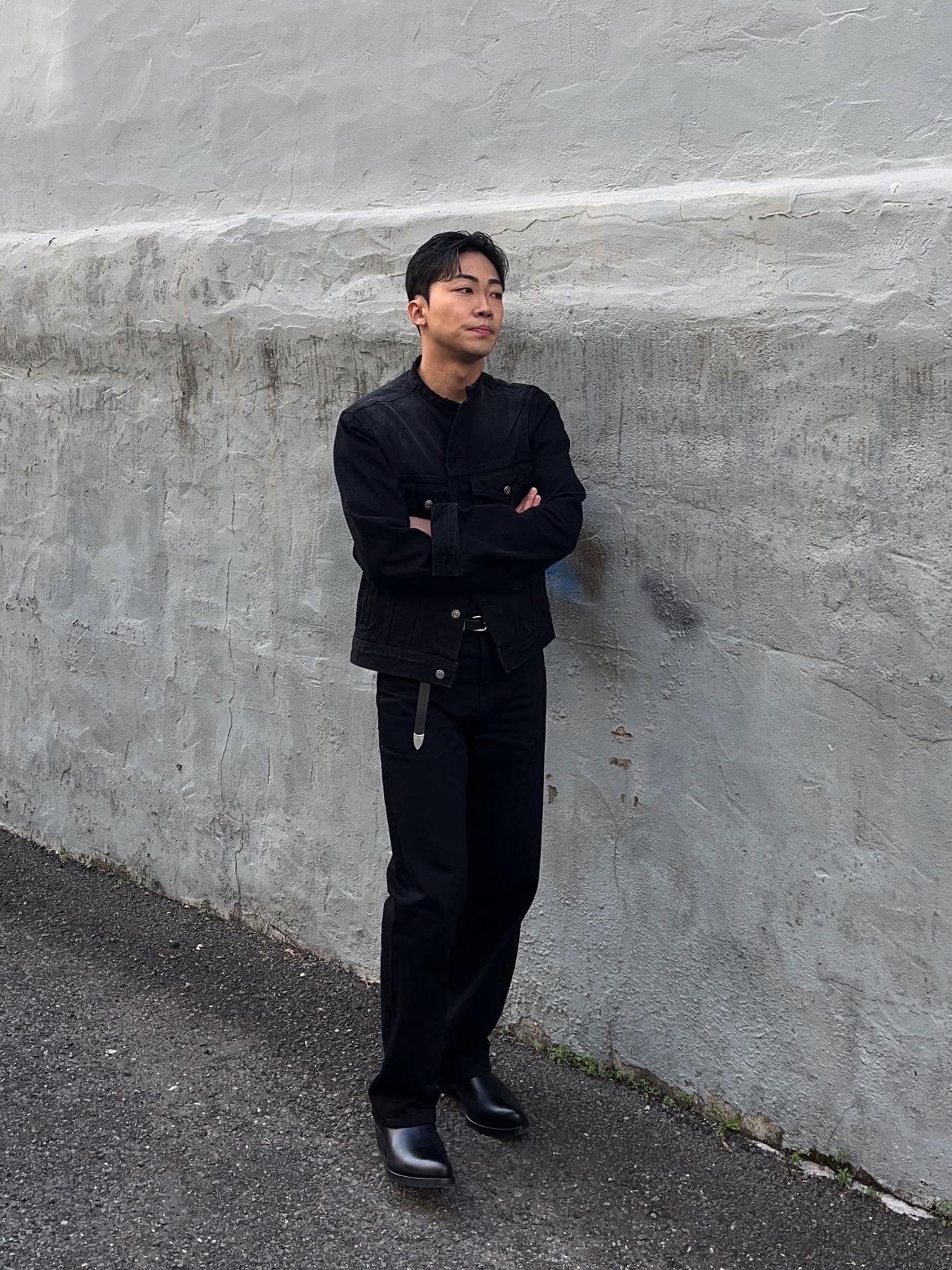 Our Legacy Cuban Boot Black 착용 스타일