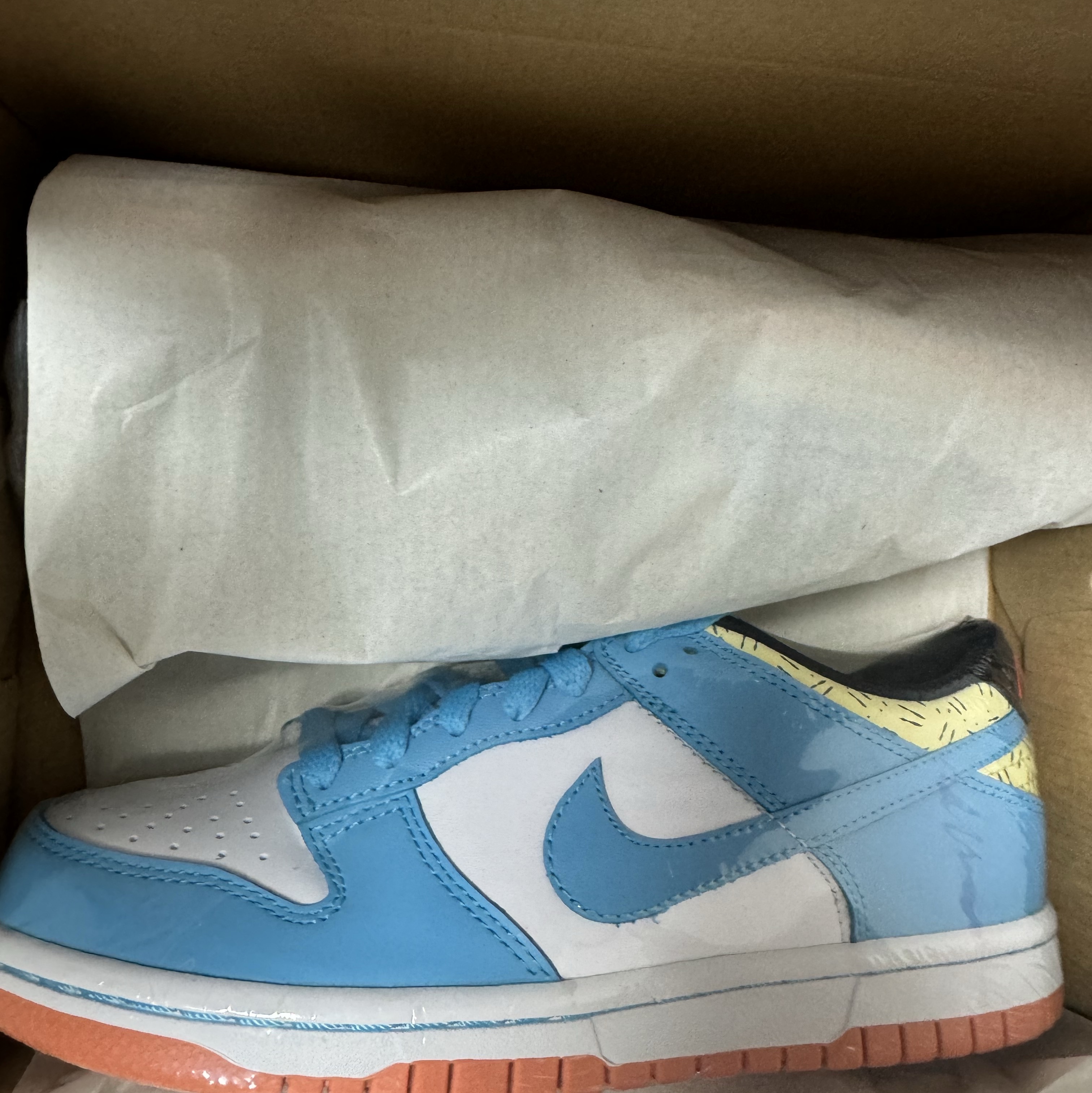 (GS) Nike x Kyrie Dunk Low SE Baltic Blue 착용 스타일