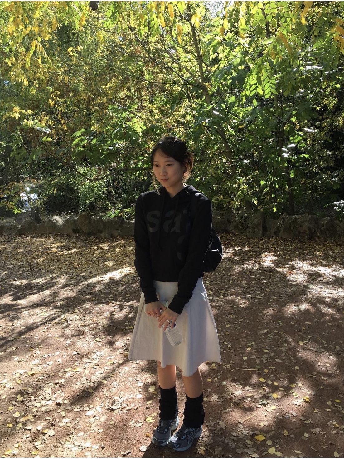 [KREAM 단독] Safarispot Women 1/2 Basic Safari Hoodie Black, [KREAM 단독] Safarispot Basic Safari Hoodie Black 착용 스타일