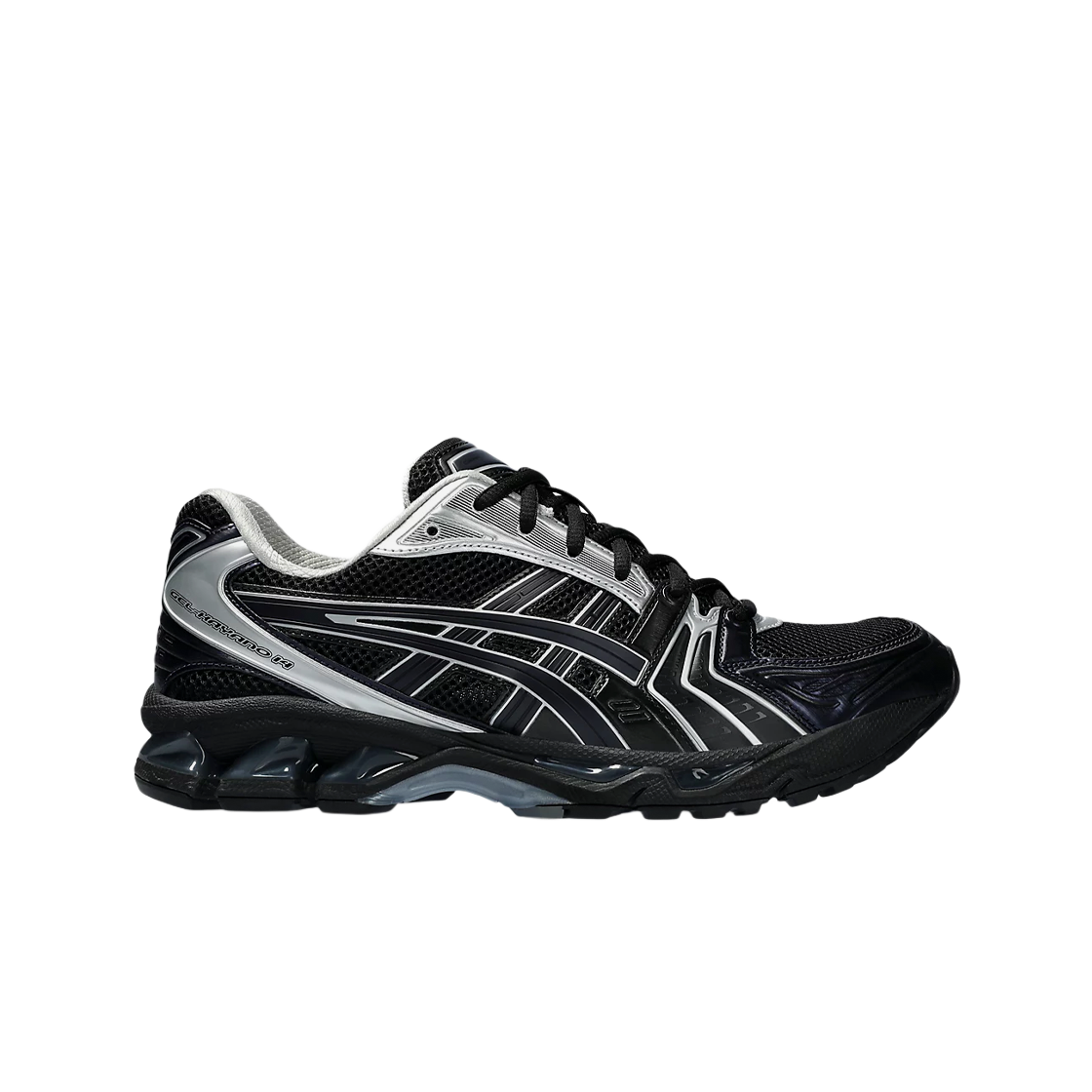 아식스 x 아트모스 x 언더마이카 젤 카야노 14 블랙 퓨어 실버(Asics x Atmos x Undermycar Gel-Kayano 14 Black Pure Silver)