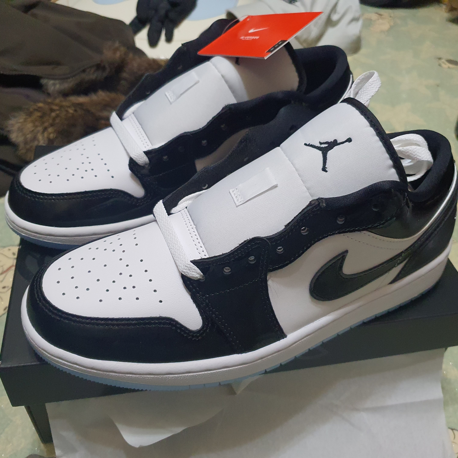 Jordan 1 Low SE Concord 착용 스타일