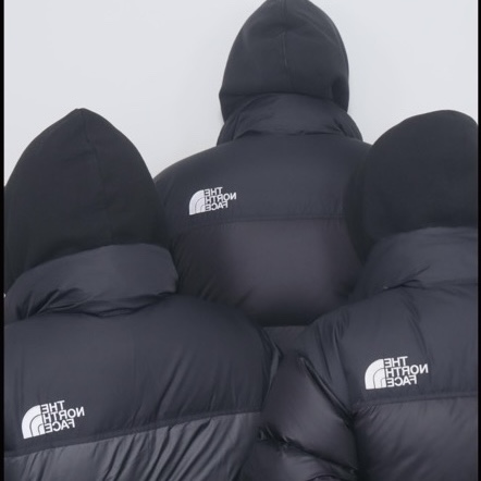 The North Face 1996 Eco Nuptse Jacket Black 착용 스타일