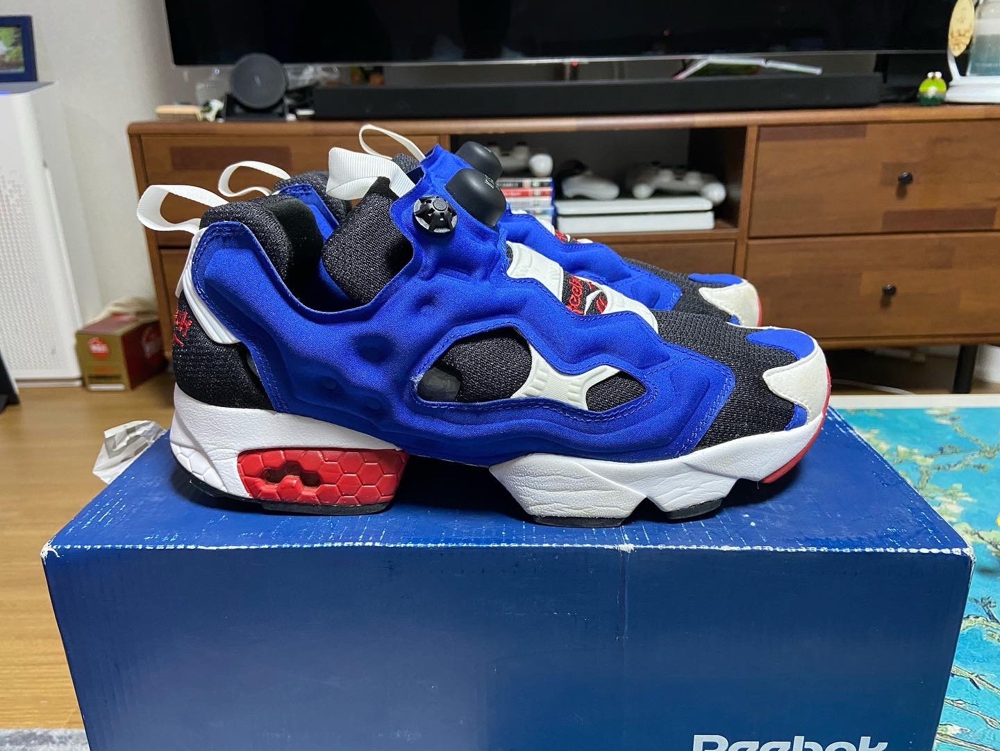Reebok Instapump Fury Tricolor 착용 스타일 - 1