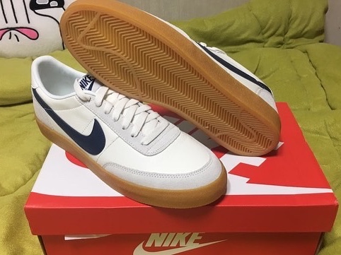 Nike x J.Crew Killshot 2 Sail Midnight Navy 착용 스타일 - 5