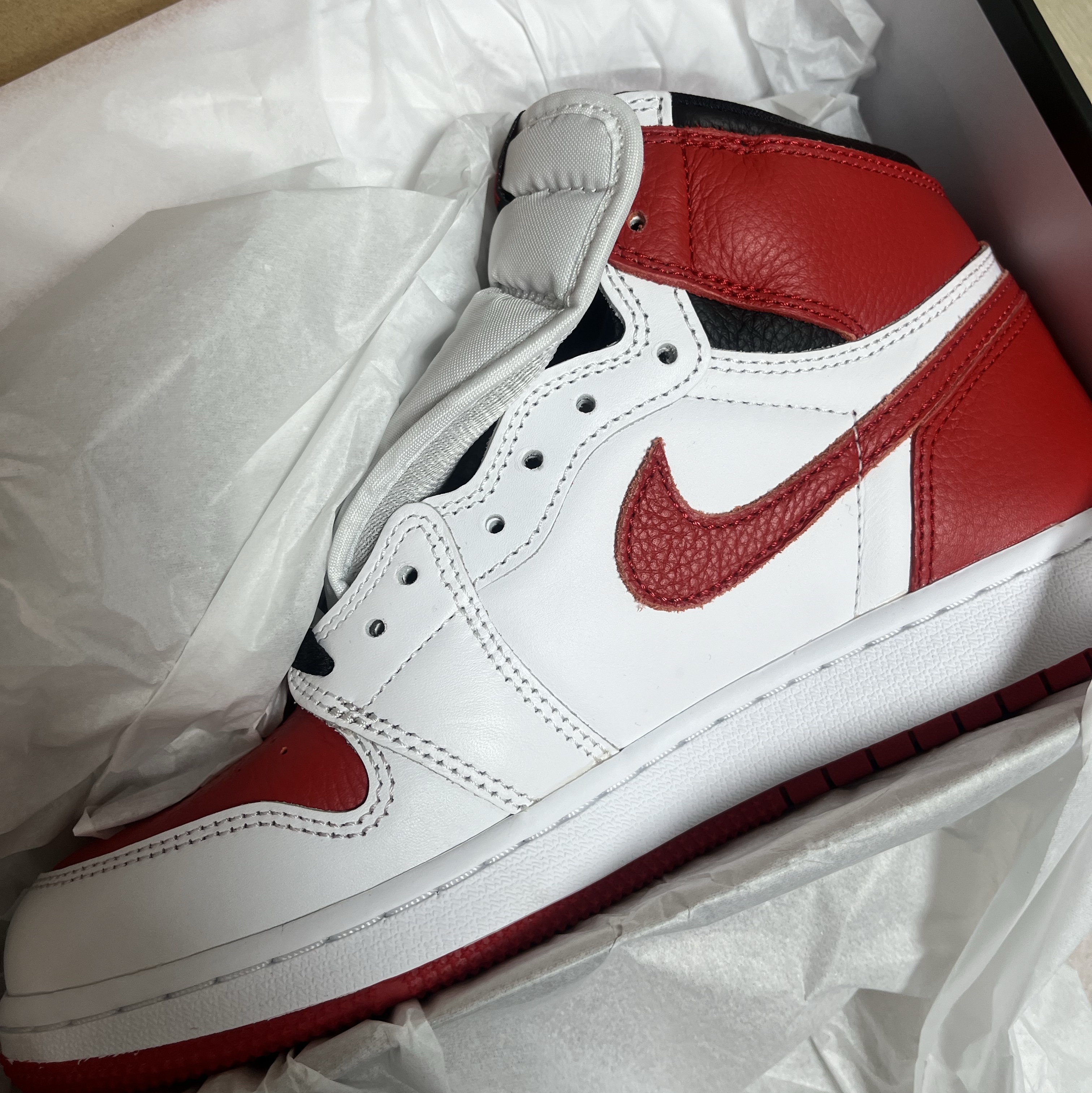 (GS) Jordan 1 Retro High OG Heritage 착용 스타일 - 1