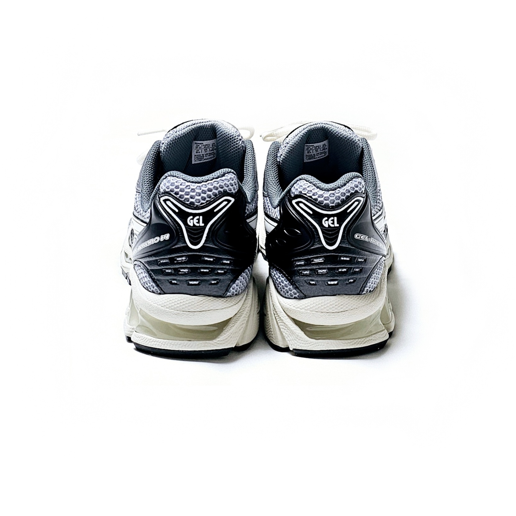 Asics Gel-Kayano 14 Black Glacier Grey 착용 스타일 - 7