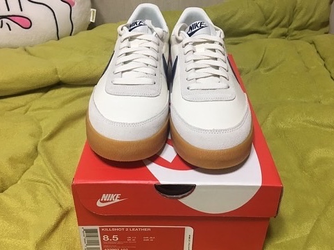 Nike x J.Crew Killshot 2 Sail Midnight Navy 착용 스타일 - 3