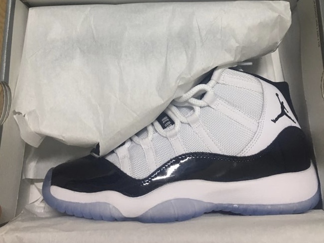 (GS) Jordan 11 Retro Concord 2018 착용 스타일 - 1
