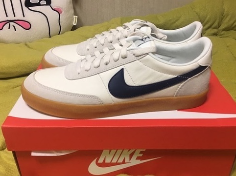 Nike x J.Crew Killshot 2 Sail Midnight Navy 착용 스타일 - 2