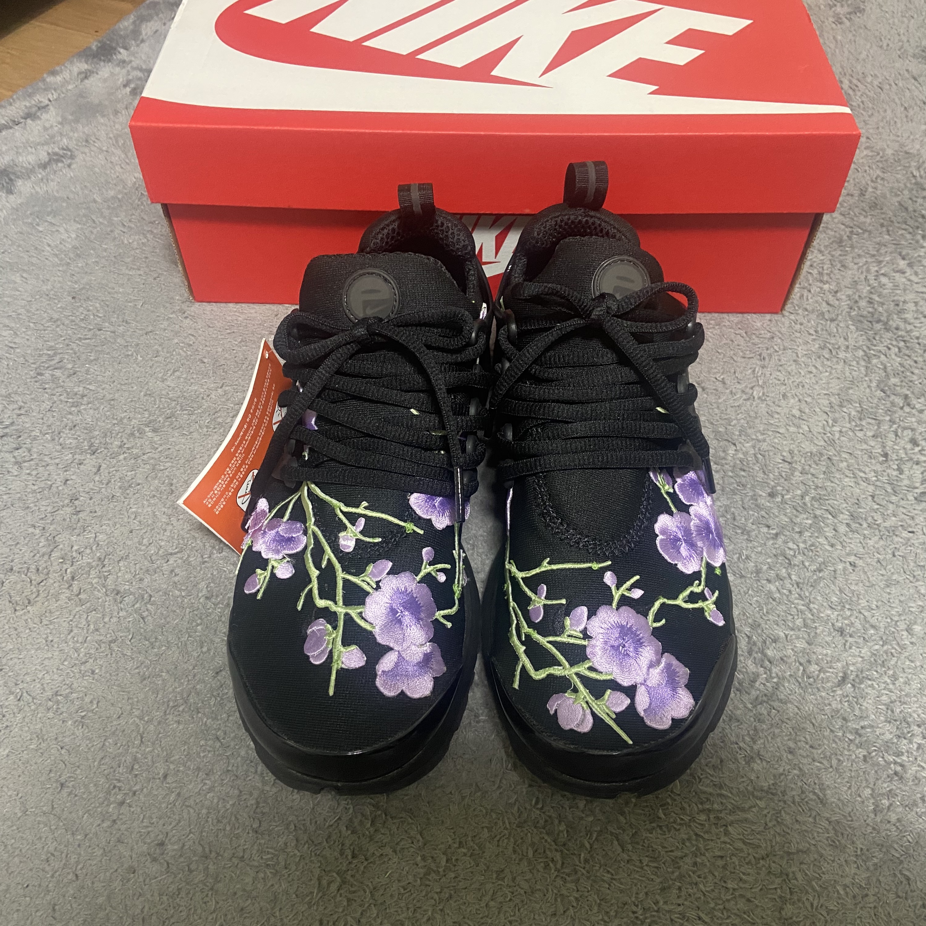 Nike Air Presto Triple Black 착용 스타일 - 2