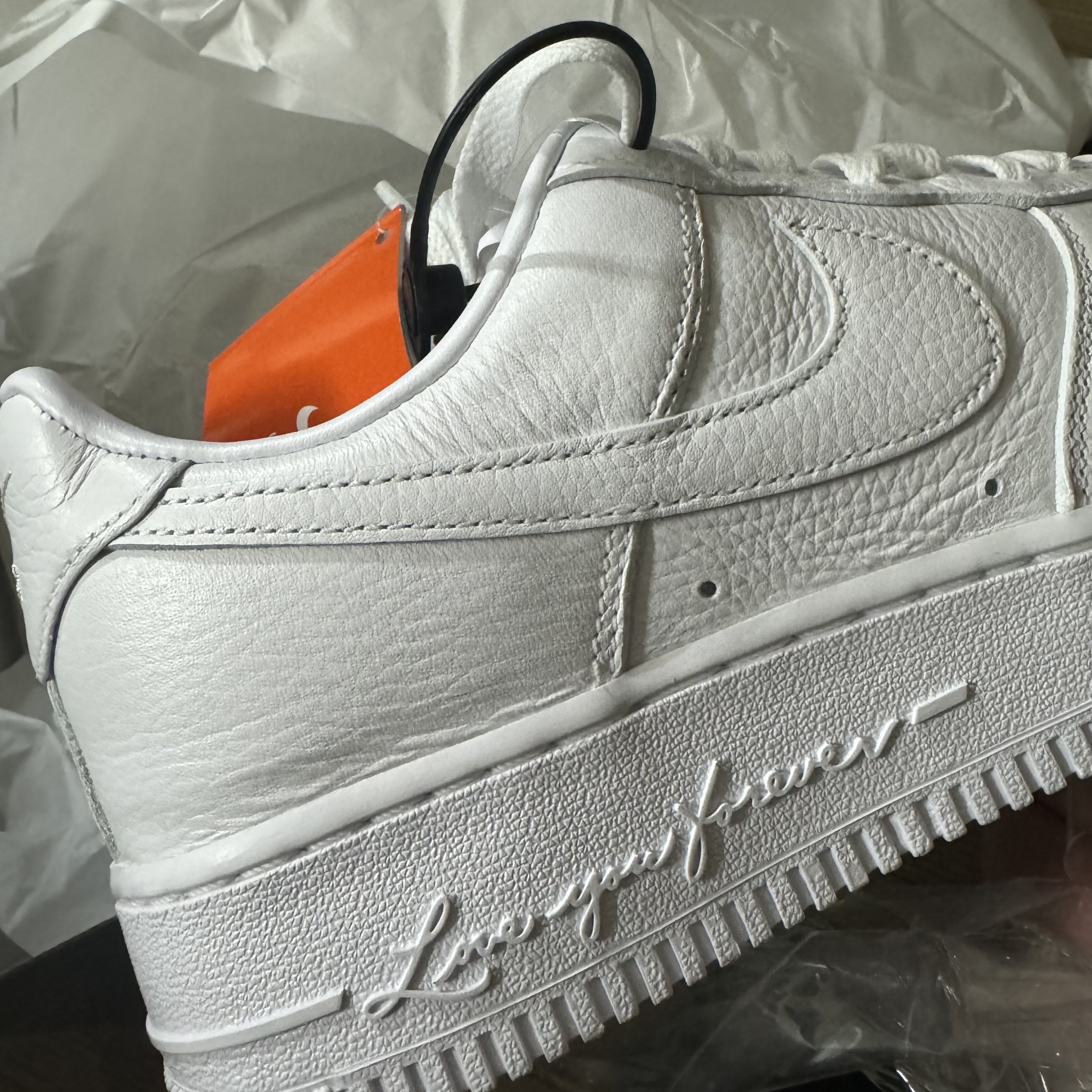 Nike x Drake Nocta Air Force 1 Low SP Certified Lover Boy White 착용 스타일 - 5