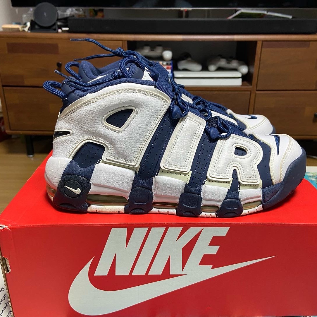 Nike Air More Uptempo Olympic 2016 착용 스타일 - 1