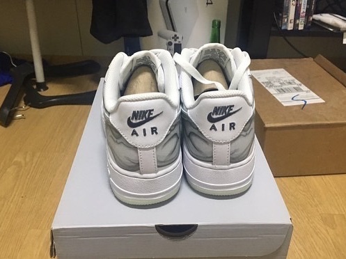 Nike Air Force 1 Low '07 White Skeleton 착용 스타일 - 4
