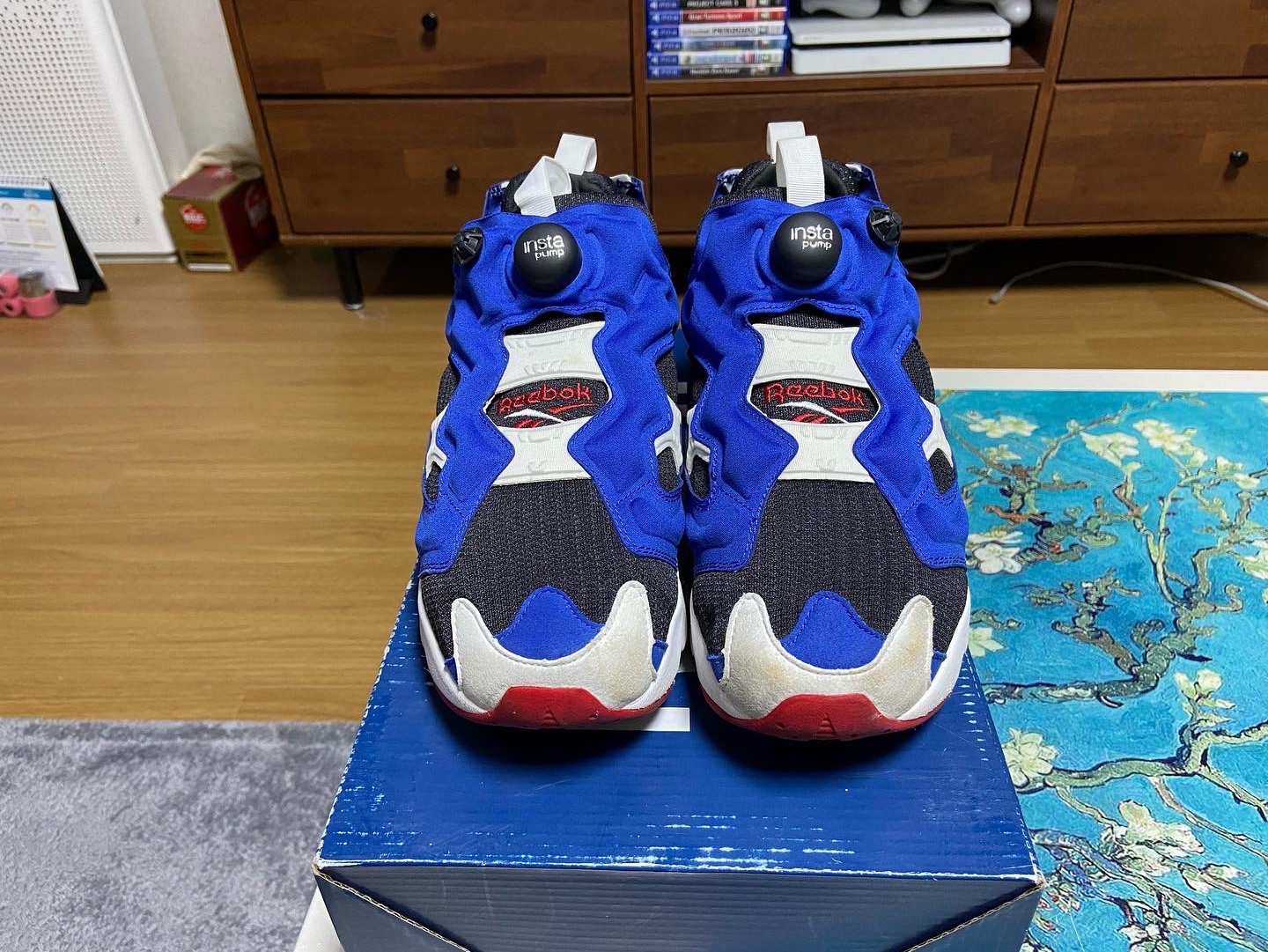 Reebok Instapump Fury Tricolor 착용 스타일 - 2