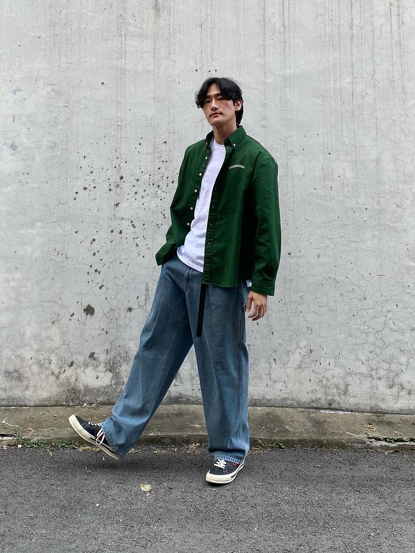 Converse x Kasina One Star Ox 착용 스타일 - 1