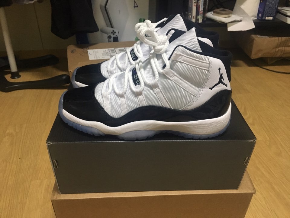 (GS) Jordan 11 Retro Concord 2018 착용 스타일 - 2