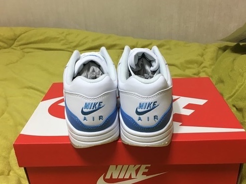 Nike Air Max 1 Jewel University Blue 착용 스타일 - 4