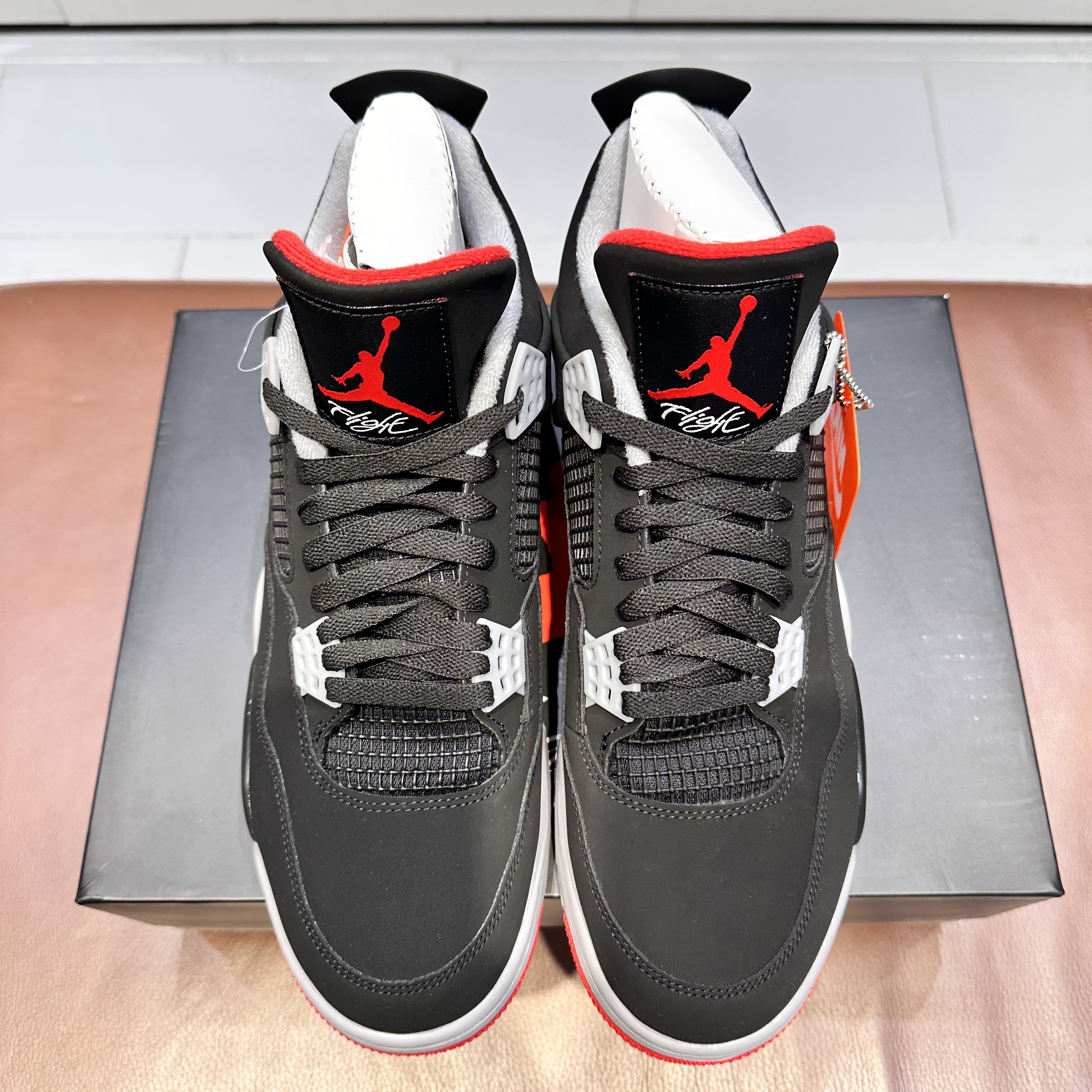 Jordan 4 Retro Bred 2019 착용 스타일 - 1