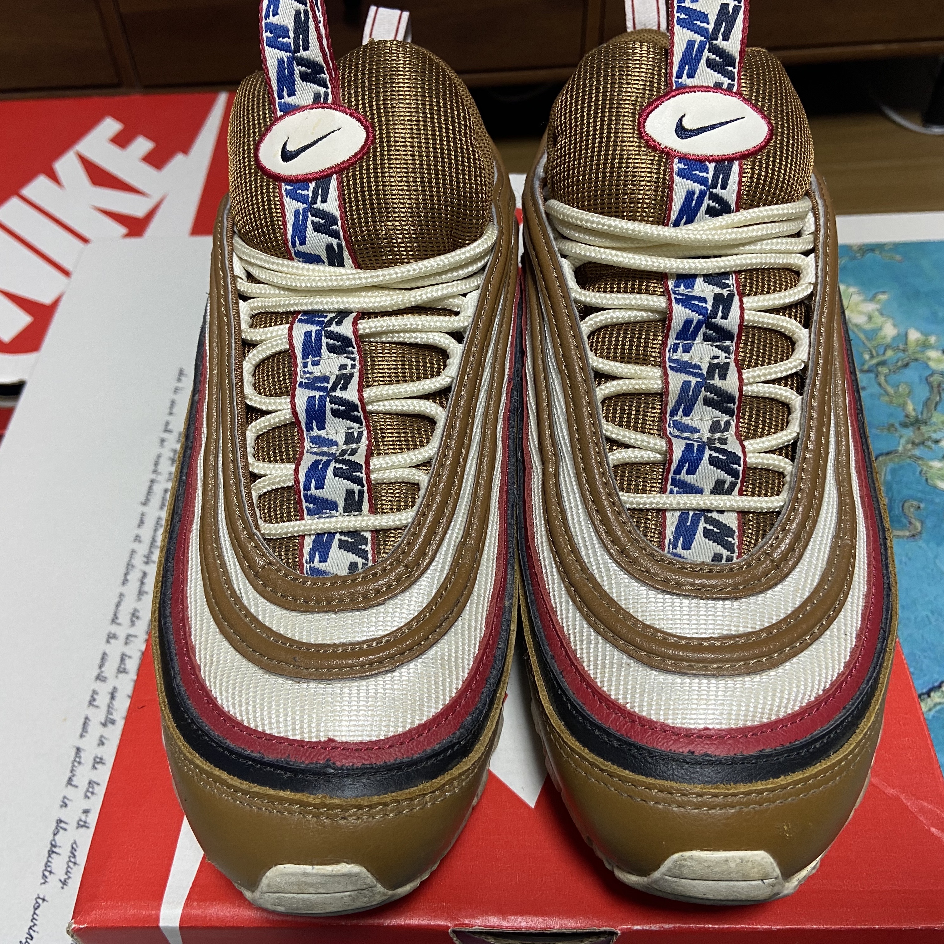 Nike Air Max 97 Pull Tab Brown 착용 스타일 - 3