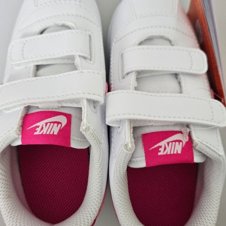 (TD) Nike Cortez Basic SL White Pink Prime 착용 스타일