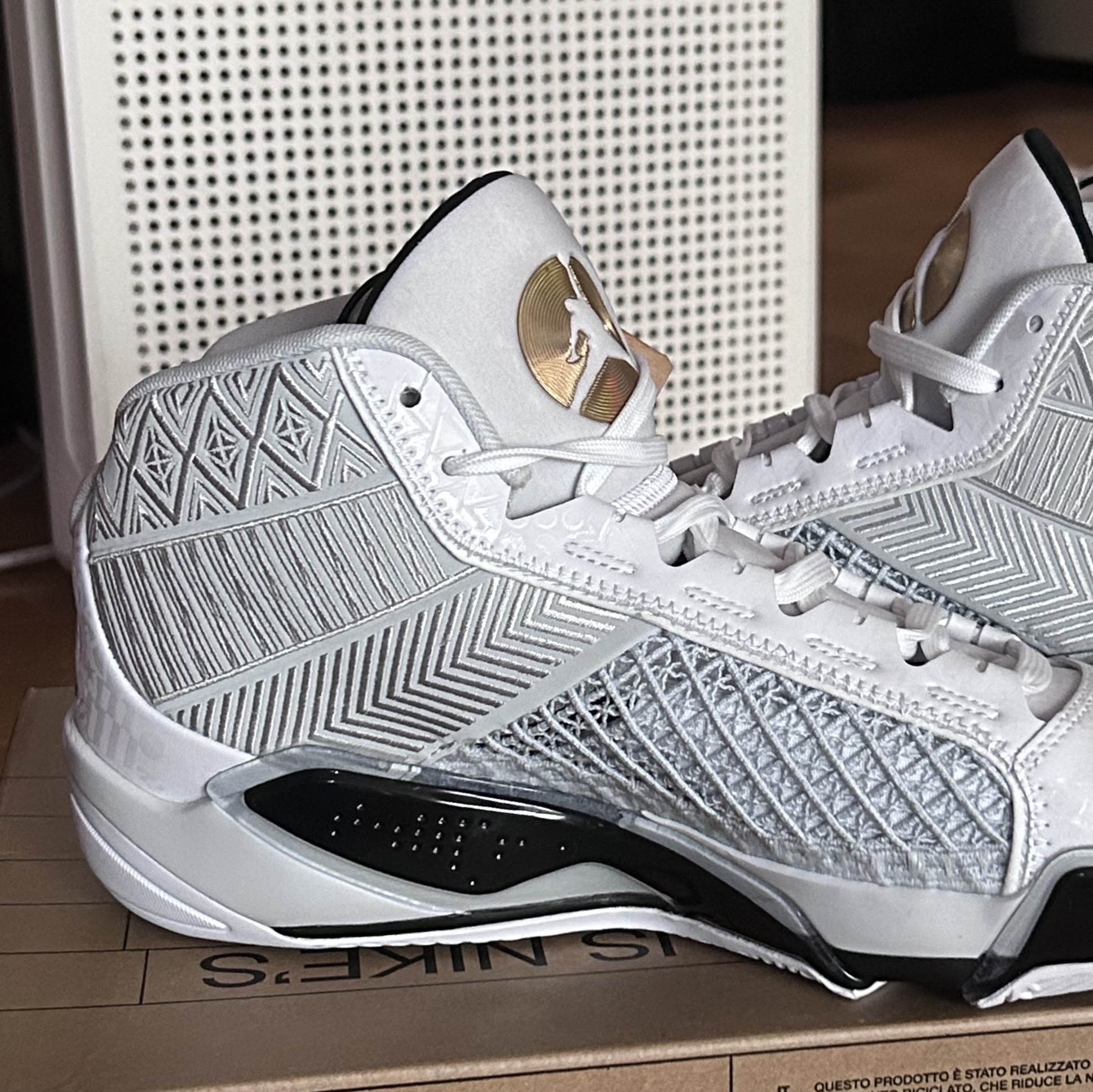 Jordan XXXVIII PF FIBA 착용 스타일 - 2