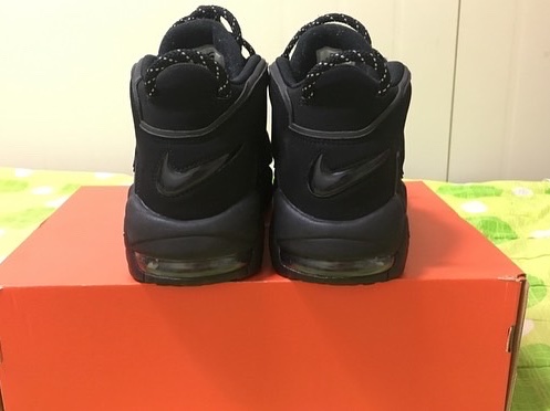 Nike Air More Uptempo Black Reflective 2017/2018 착용 스타일 - 2