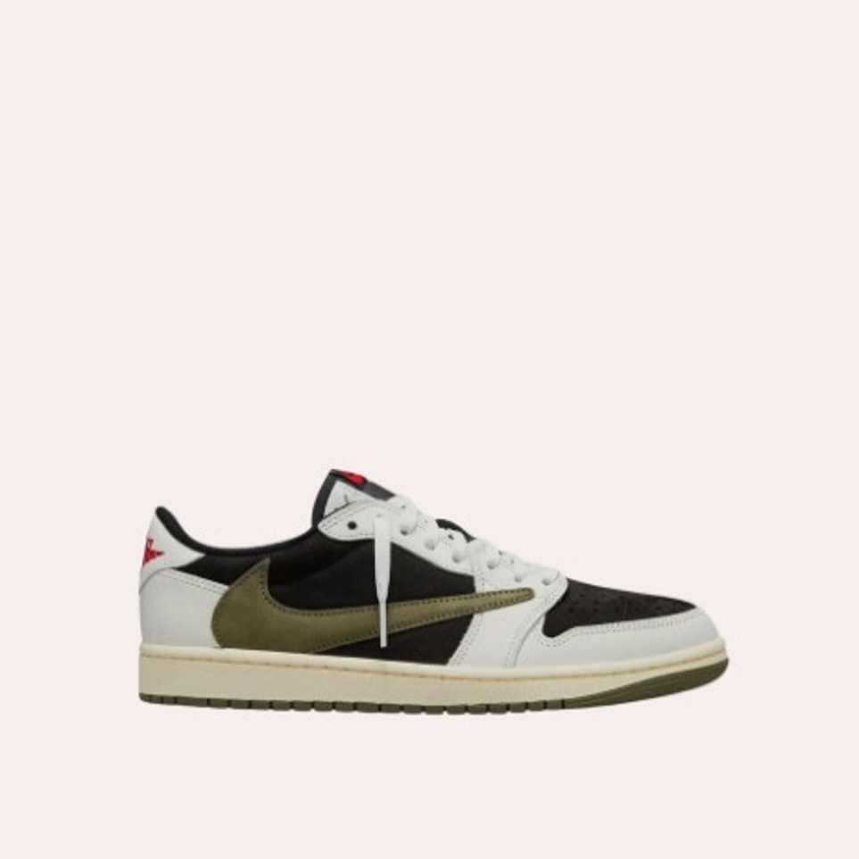 (W) Jordan 1 x Travis Scott Retro Low OG SP Medium Olive 착용 스타일