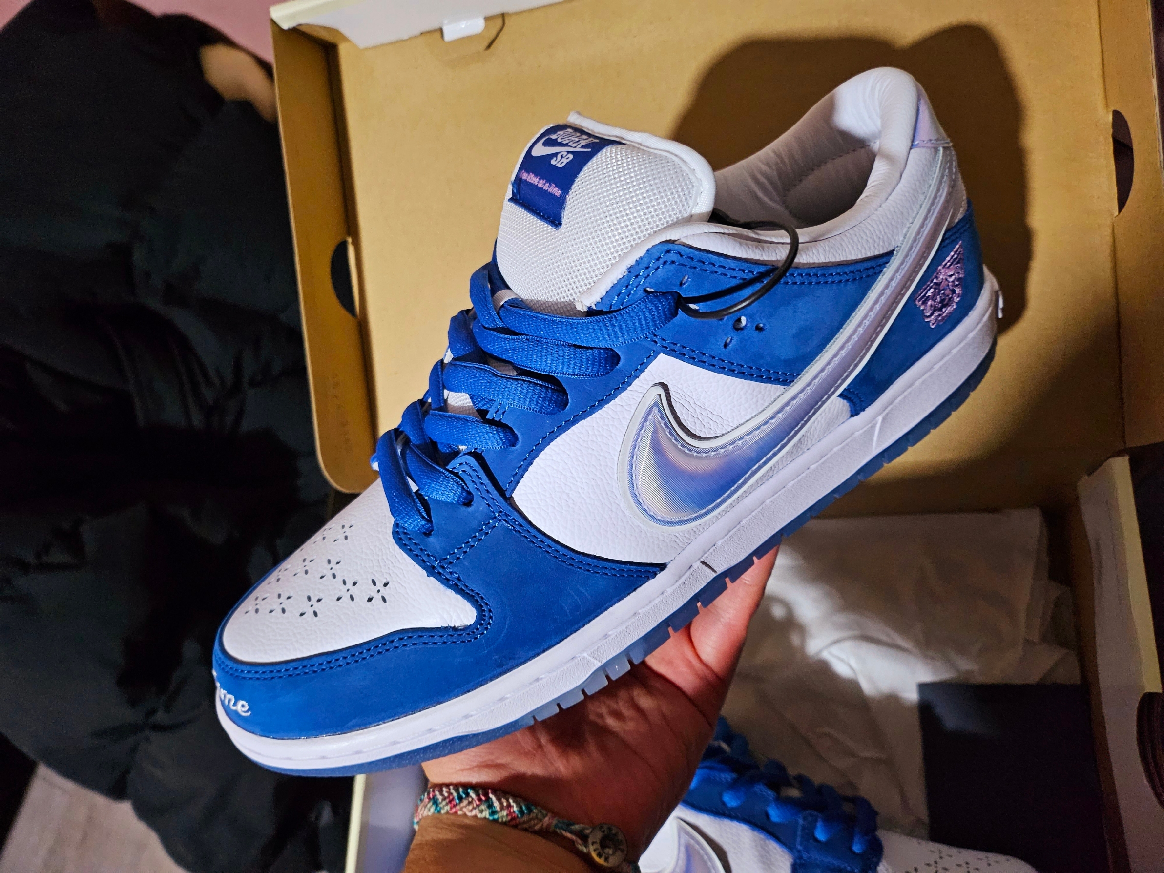 Nike x Born X Raised SB Dunk Low Pro QS One Block at a Time 착용 스타일 - 2