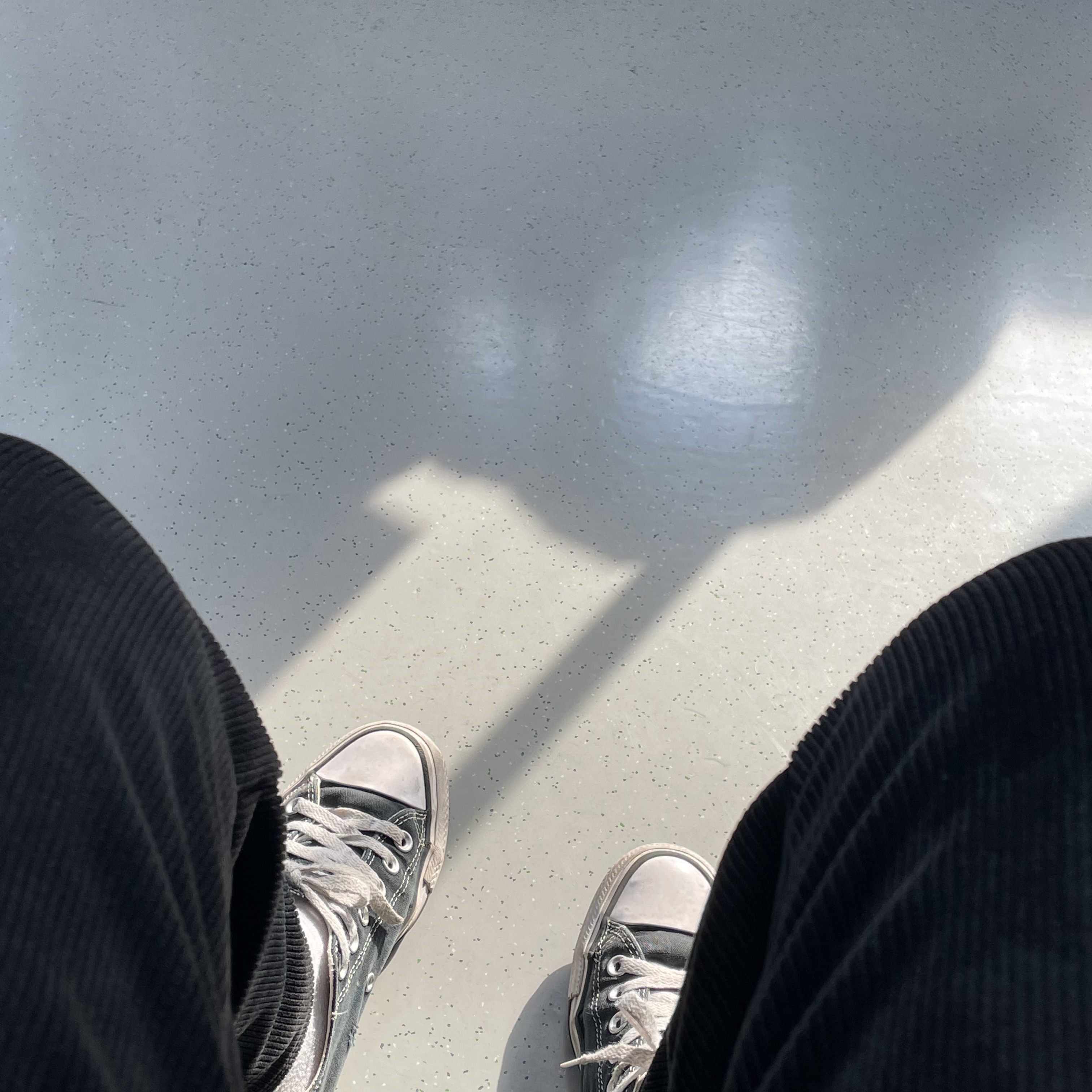 Converse Chuck 70 Ox Black - Standard 착용 스타일