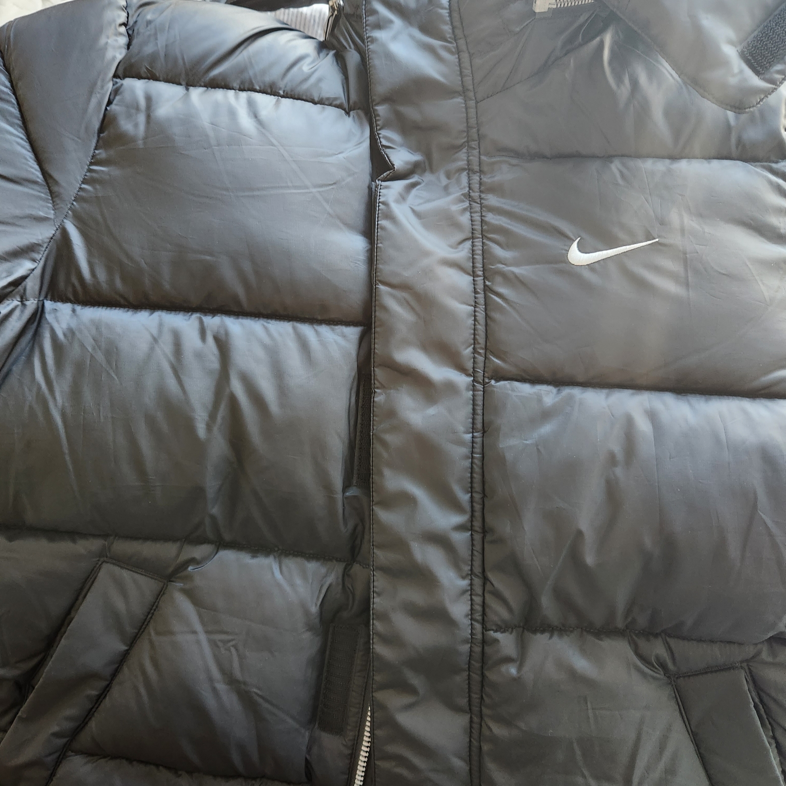 Nike Life Therma-Fit Puffer Jacket Black - Asia 착용 스타일