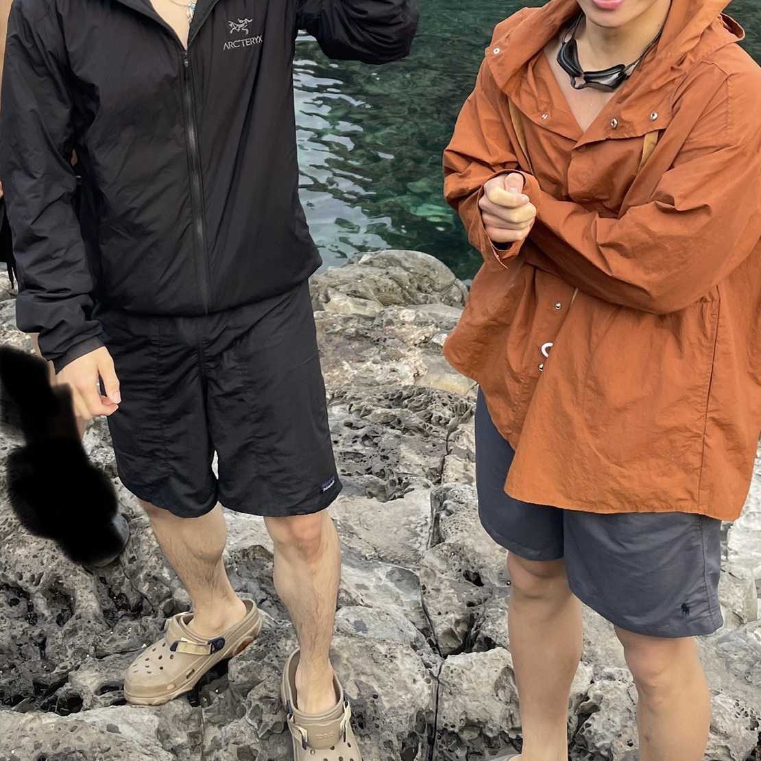 Arc'teryx Atom LT Hoody Black 착용 스타일