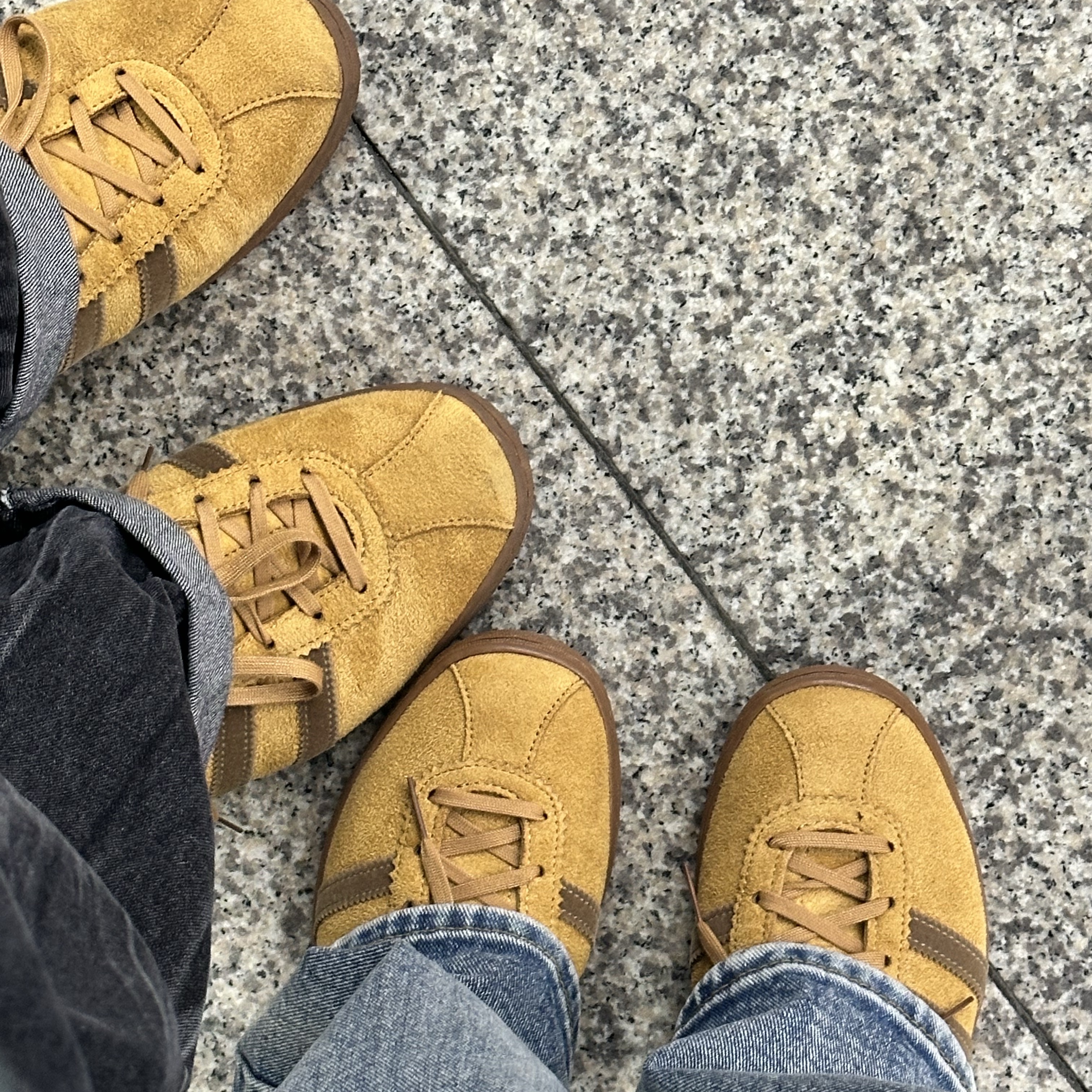 Adidas Tobacco Gruen Mesa Brown Desert 착용 스타일