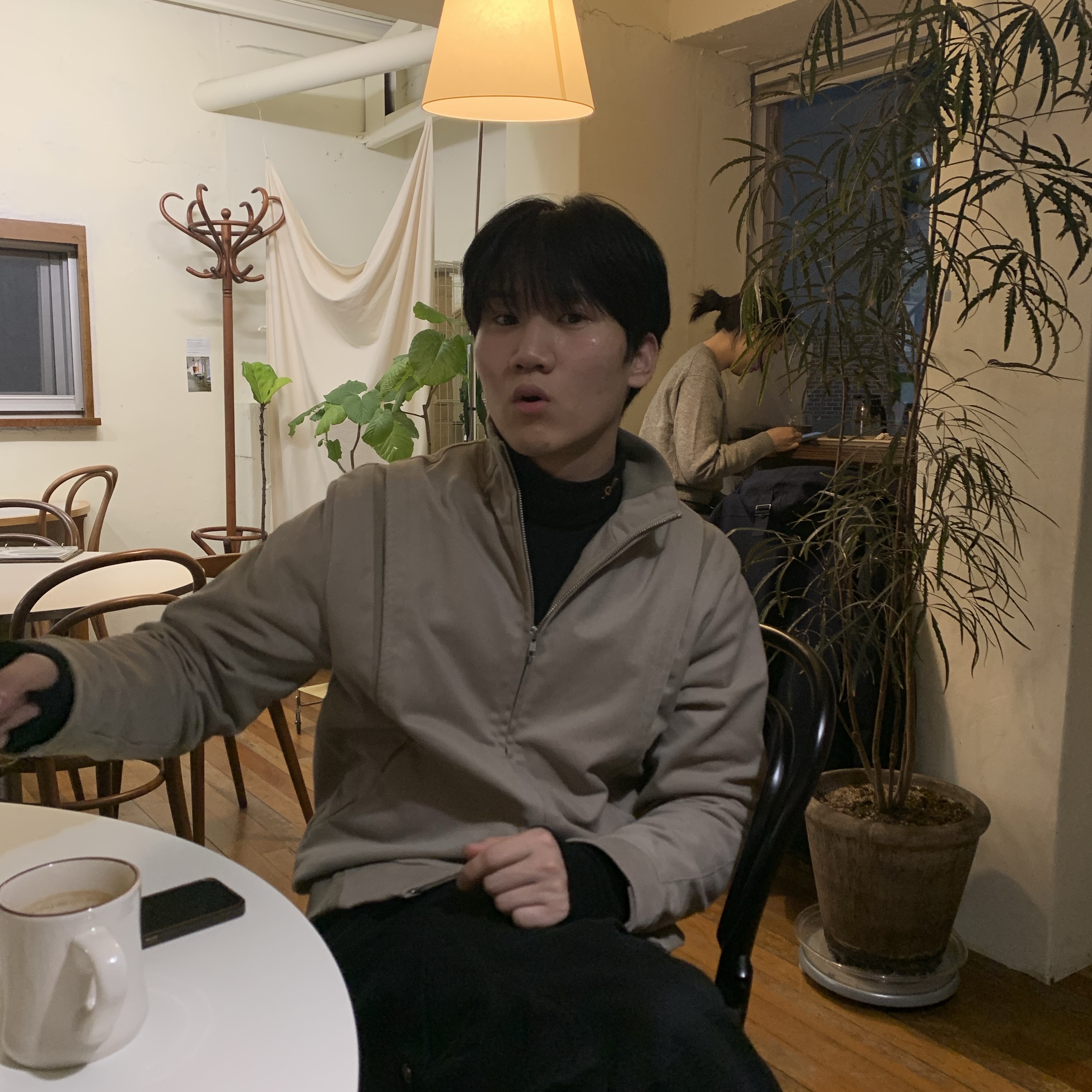 Xlim Ep.3 01 Jacket Beige, Xlim Ep.3 01 Jacket Black 착용 스타일 - 3