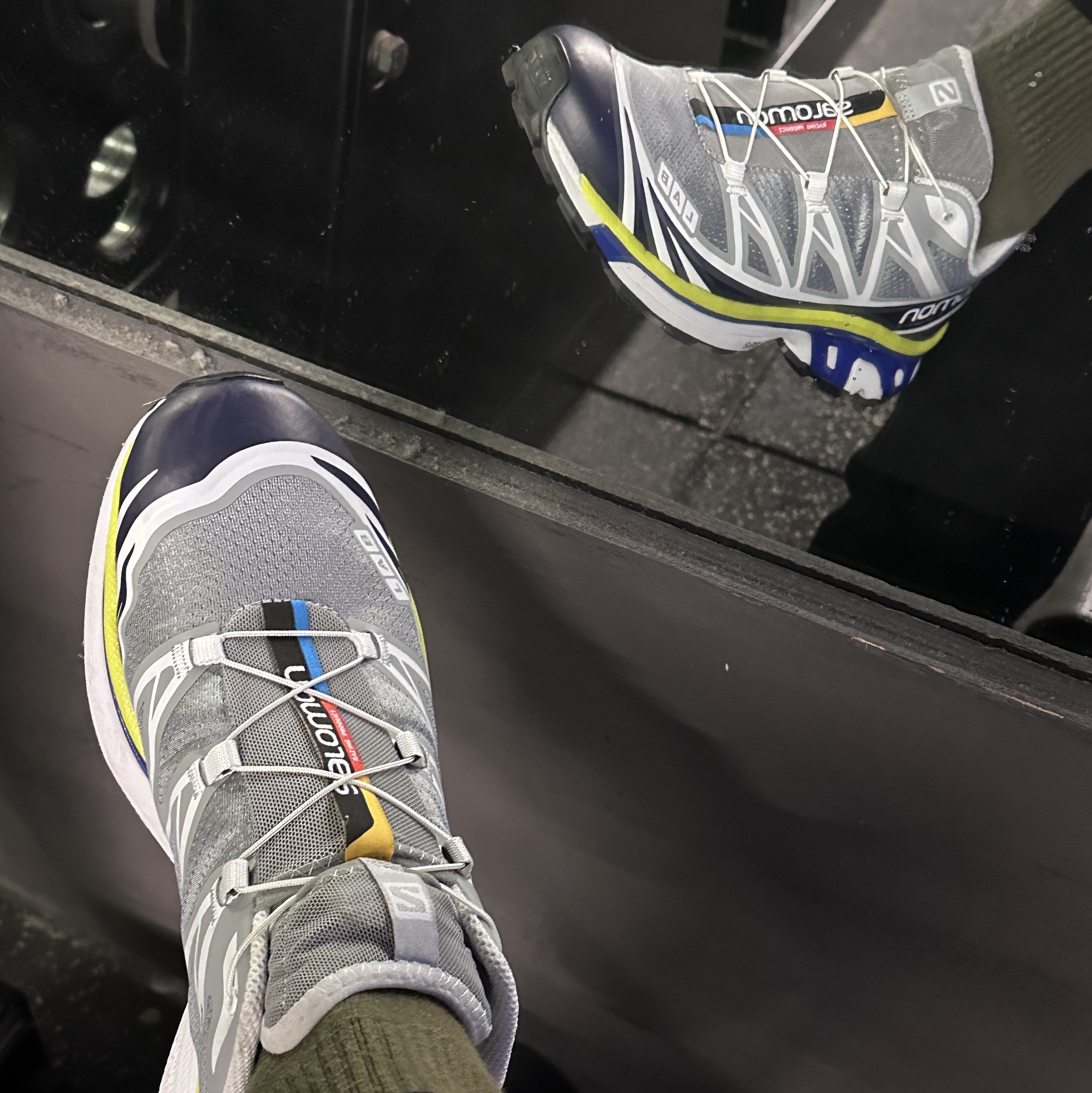 Salomon XT-6 Quarry 착용 스타일