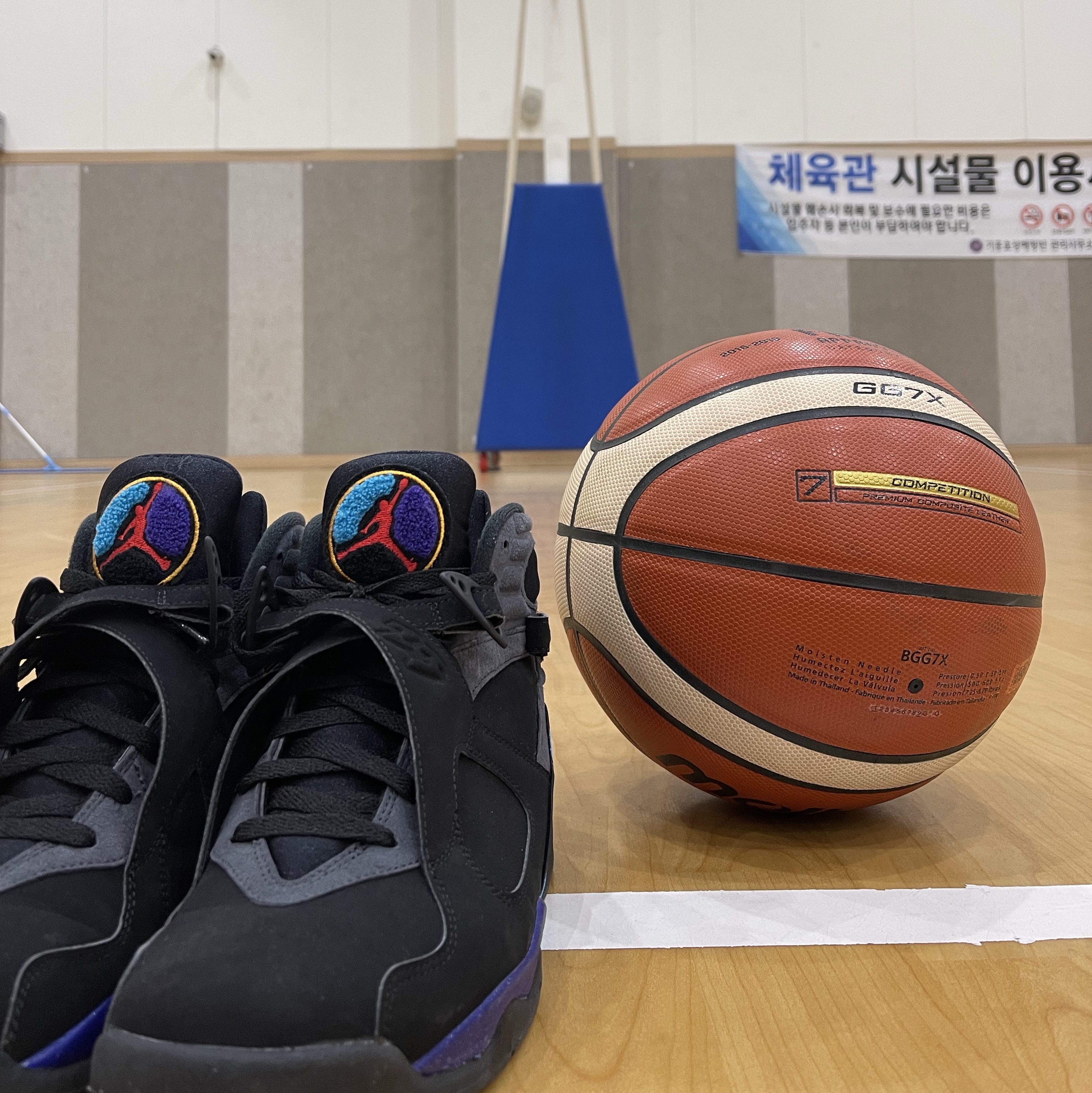 Jordan 8 Retro Aqua 2015 착용 스타일
