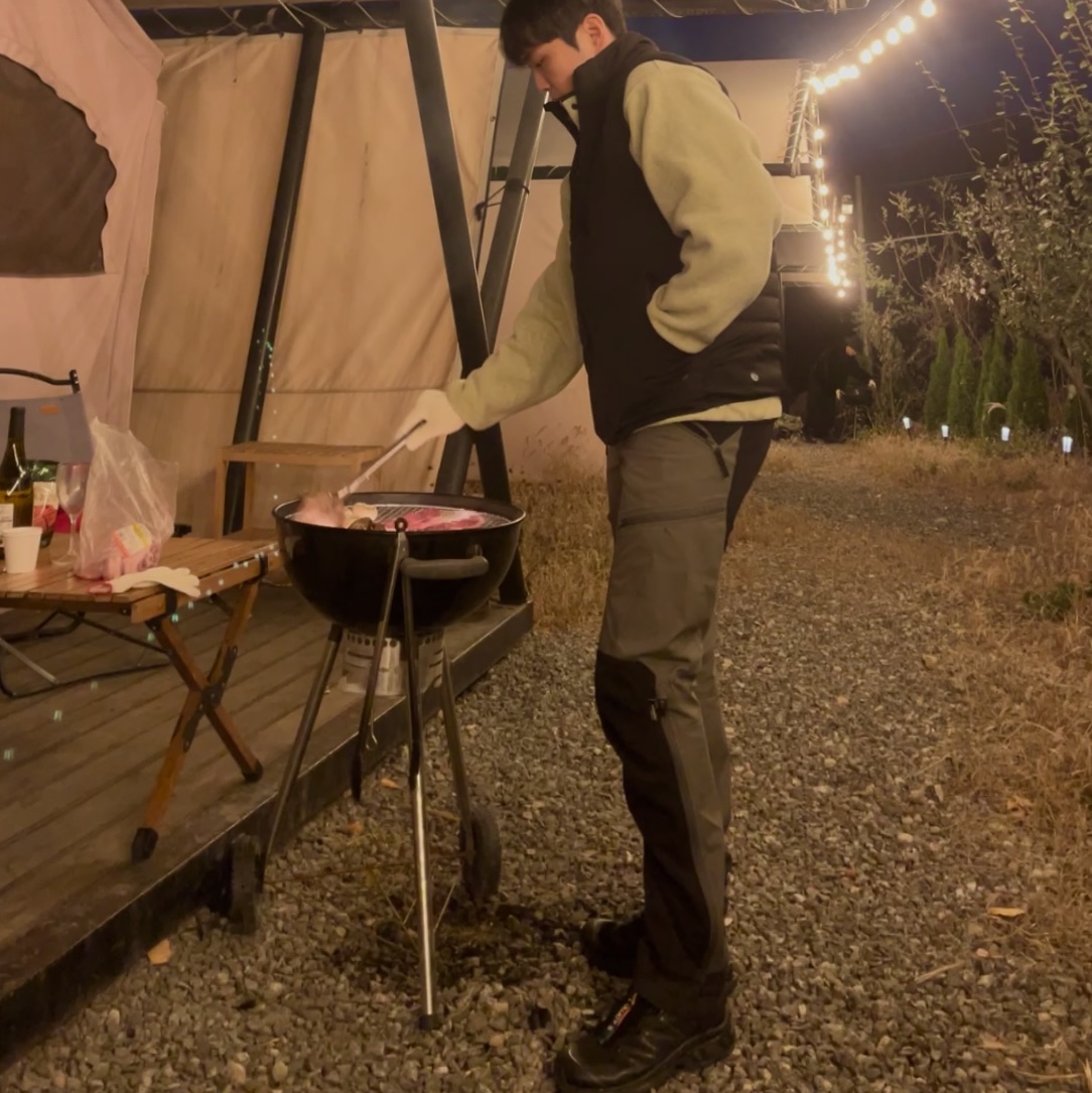Salomon XT-6 ADV Black, Patagonia Synchilla Snap-T Fleece Pullover Oatmeal Heather 착용 스타일