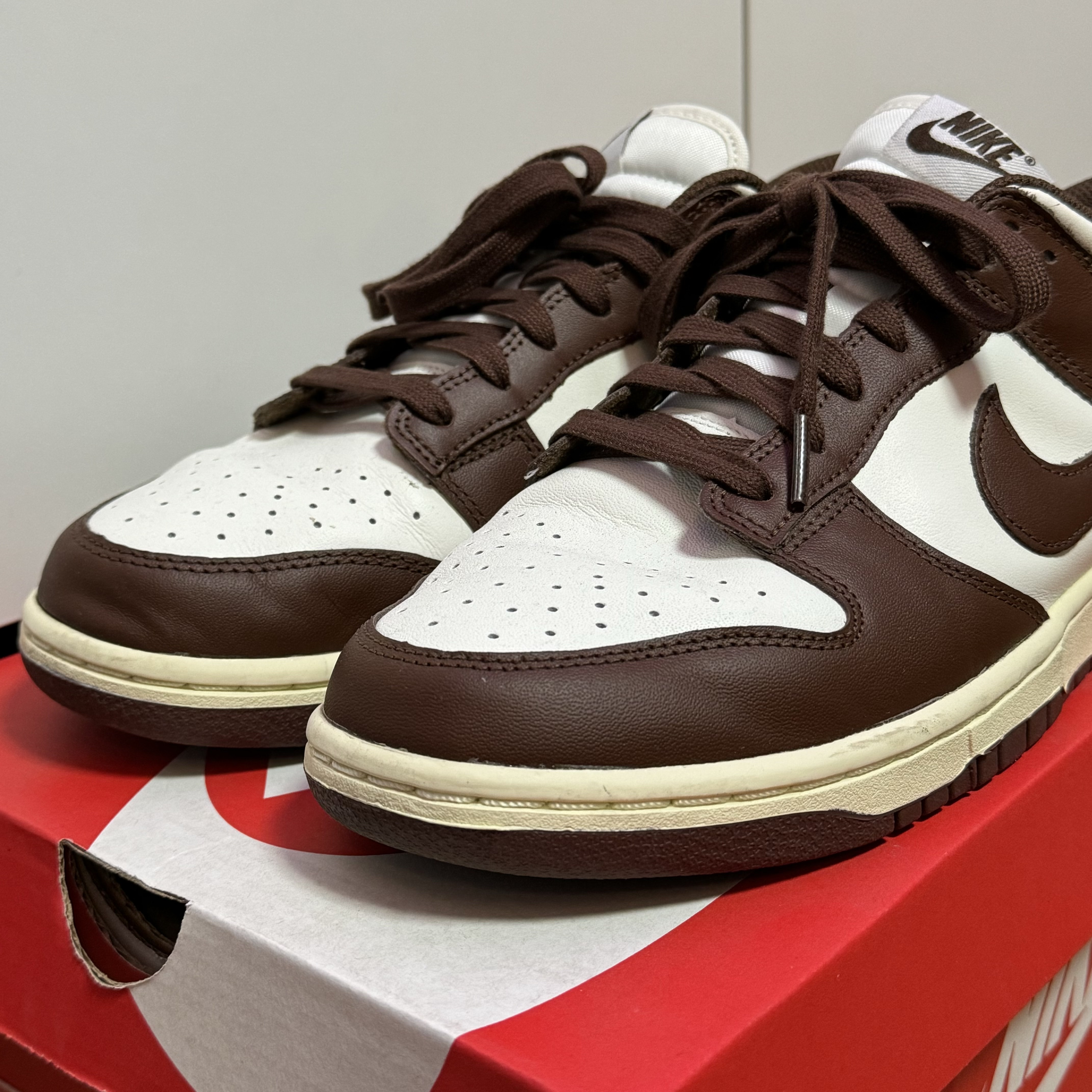 (W) Nike Dunk Low Sail Cacao Wow 착용 스타일 - 3