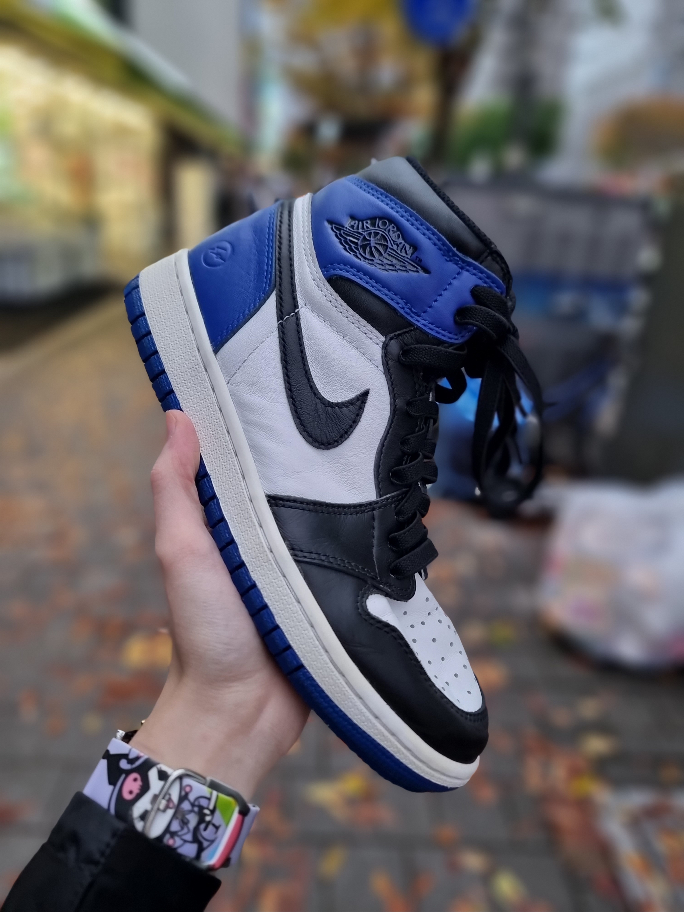Jordan 1 x Fragment Retro High OG 착용 스타일