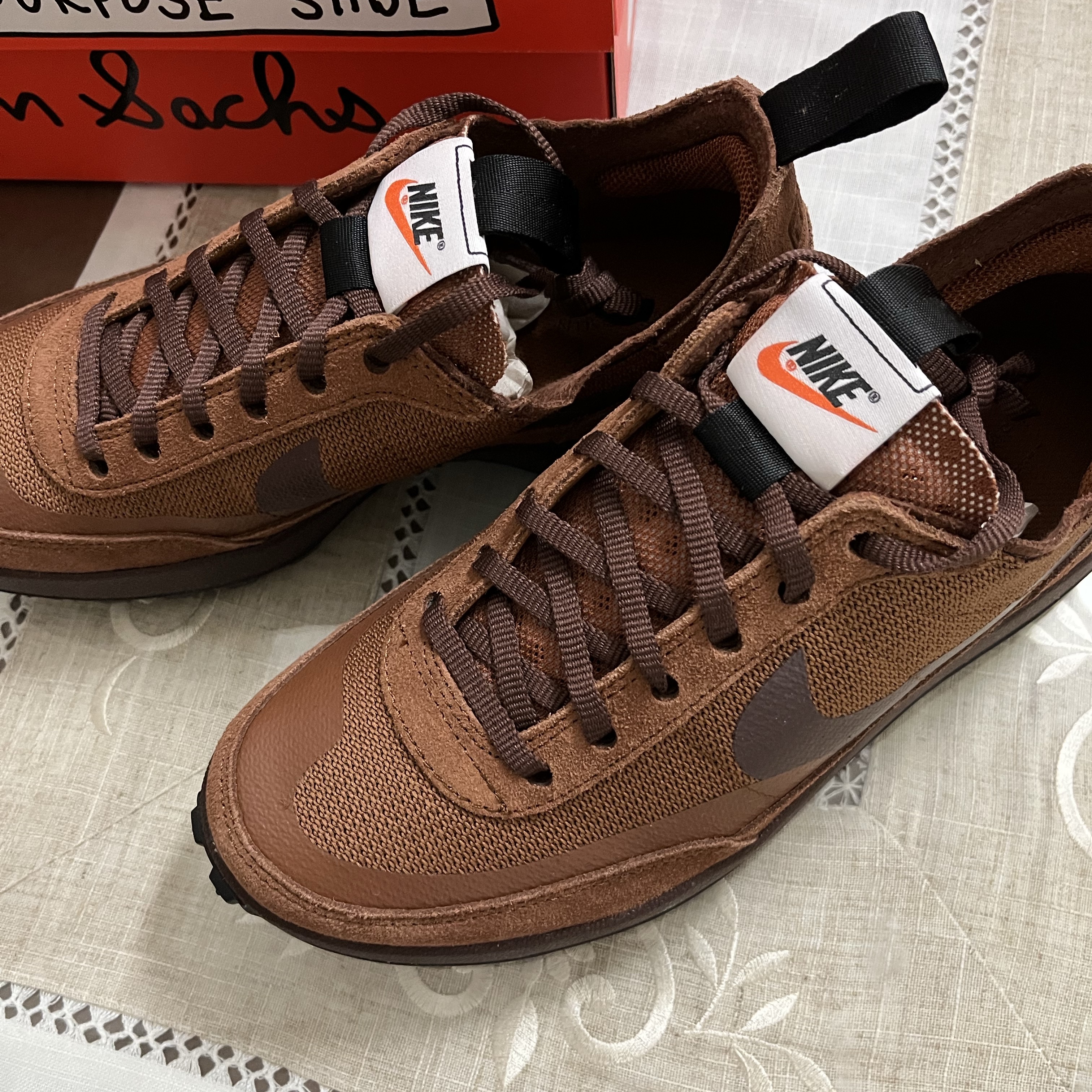 Nike x Tom Sachs General Purpose Shoe Brown 착용 스타일