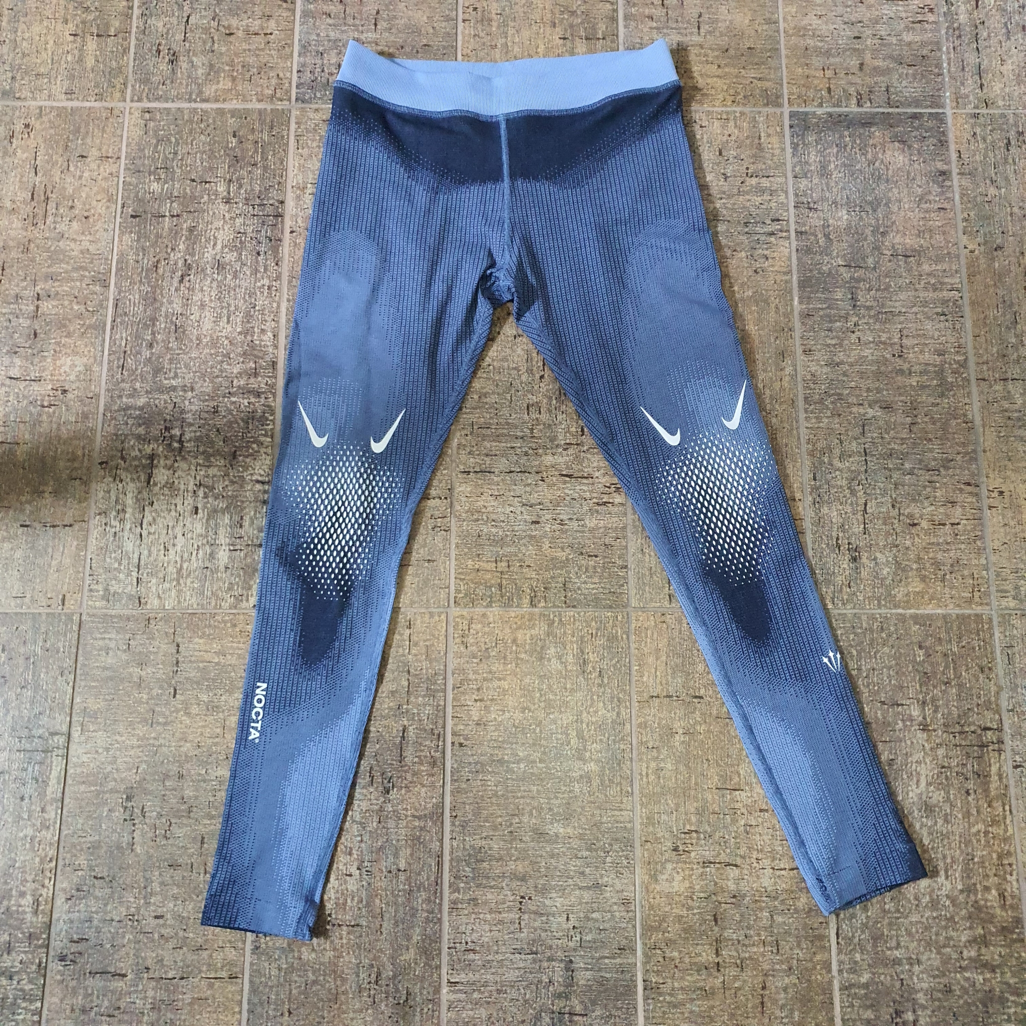 Nike x Drake Nocta Basketball Engineered Knit Tights Cobalt Bliss (DV3657-479) 착용 스타일