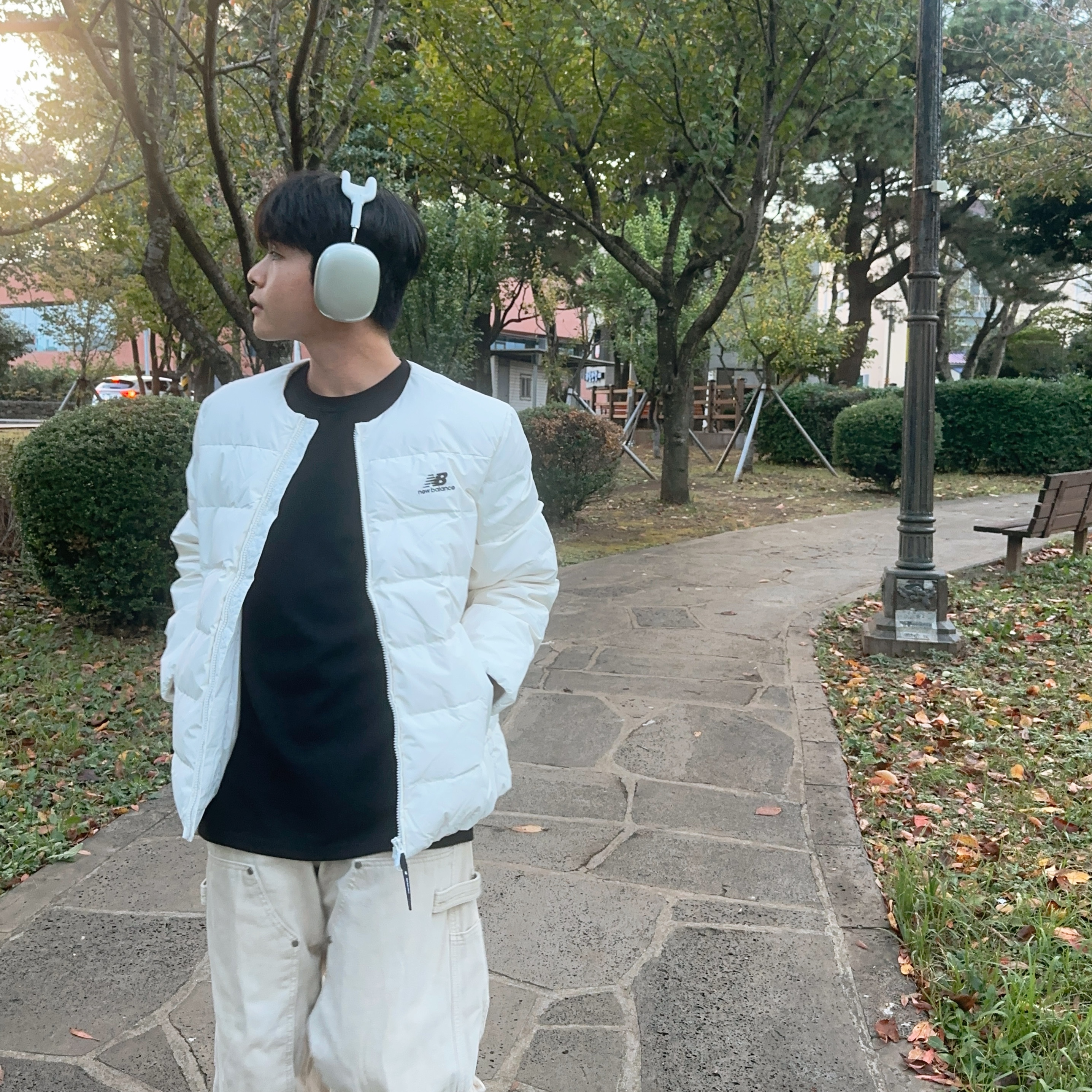 Apple AirPods Max Lightning Silver (Korean Ver.) 착용 스타일