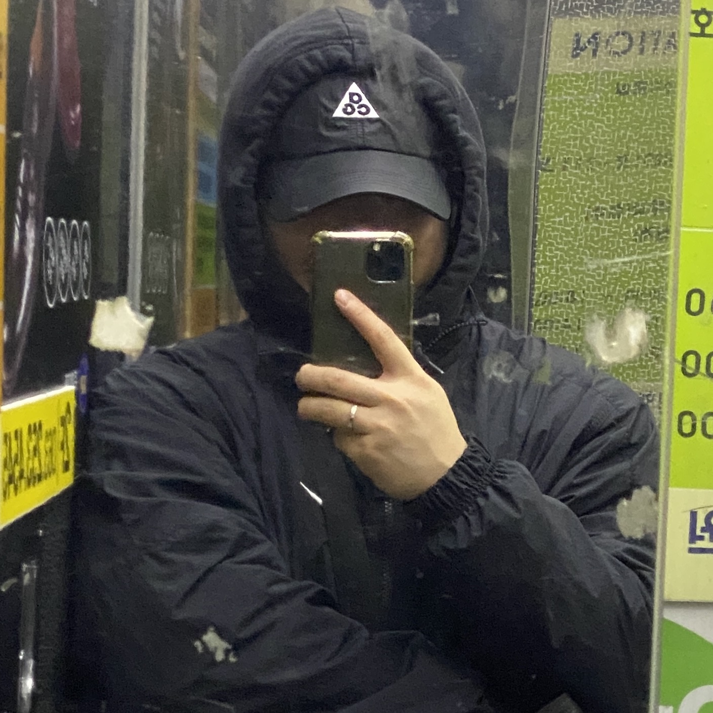 Nike ACG Trail Cap Black 착용 스타일