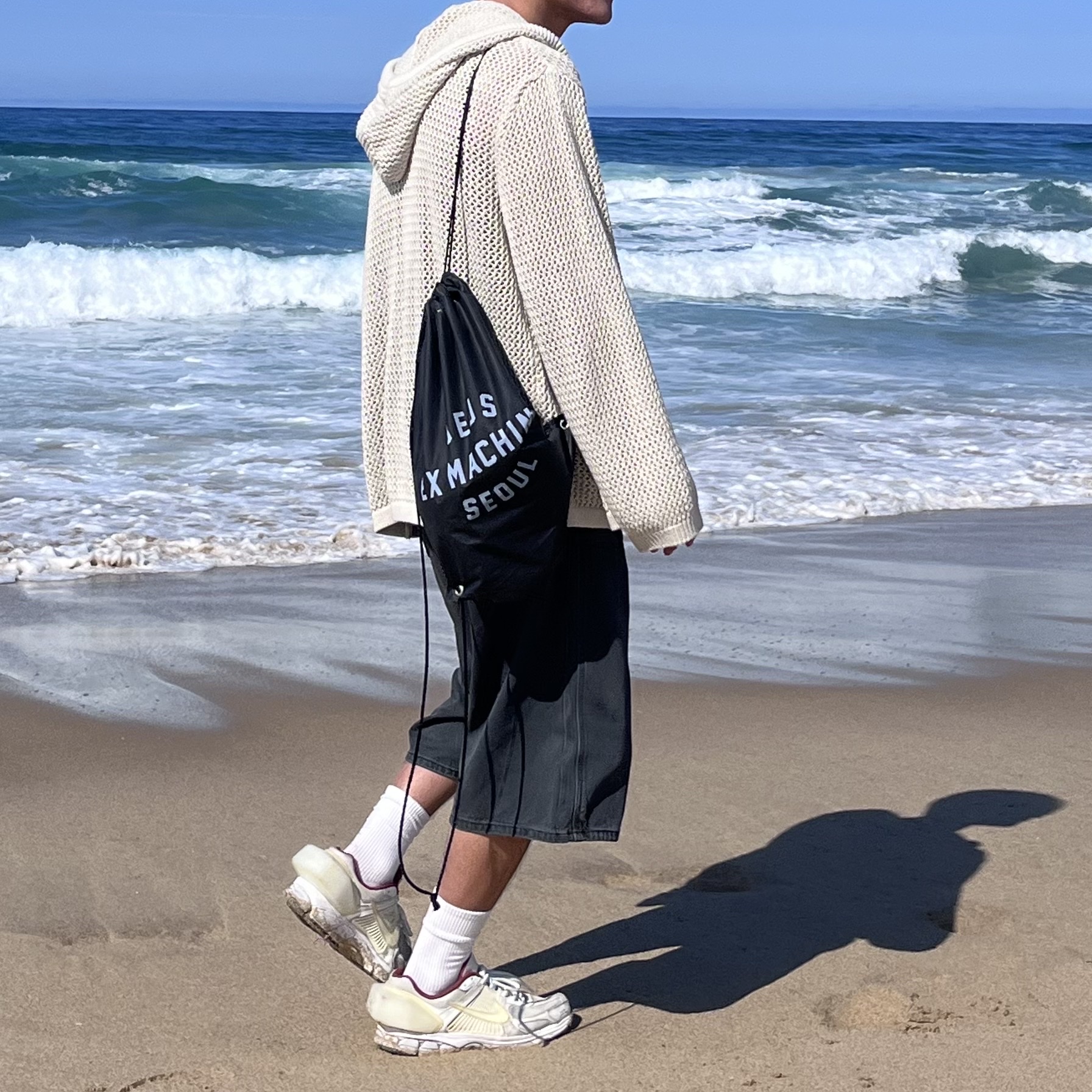 Nike x A-Cold-Wall Zoom Vomero 5 Sail 착용 스타일 - 3