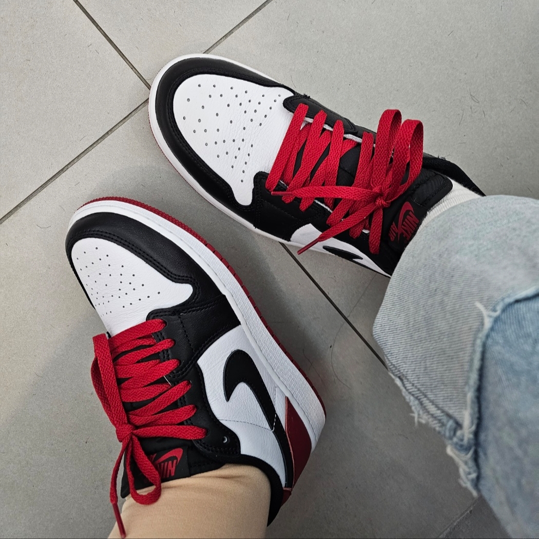Jordan 1 Retro Low OG Black Toe 착용 스타일