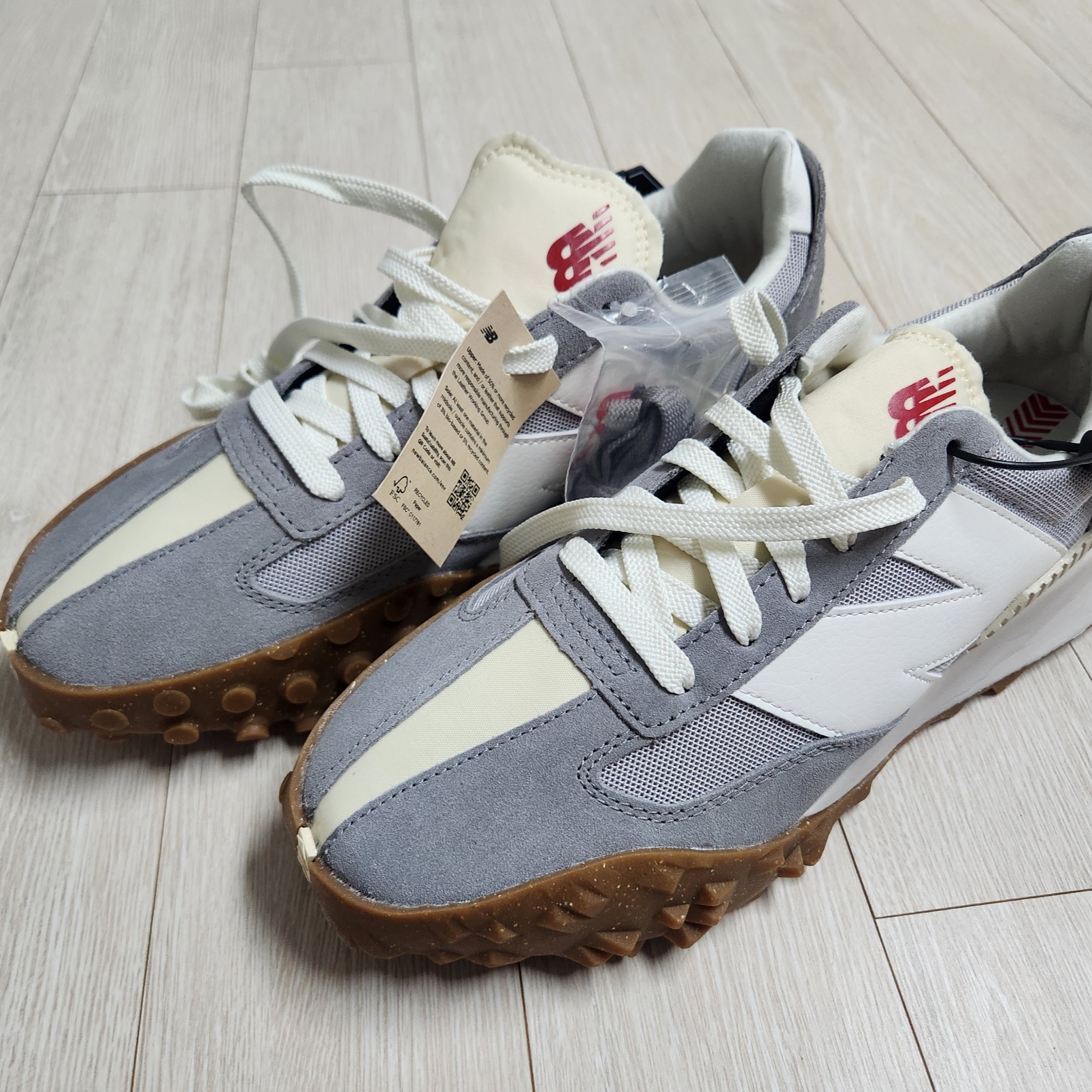 New Balance XC-72 Marblehead Rain Cloud 착용 스타일 - 1