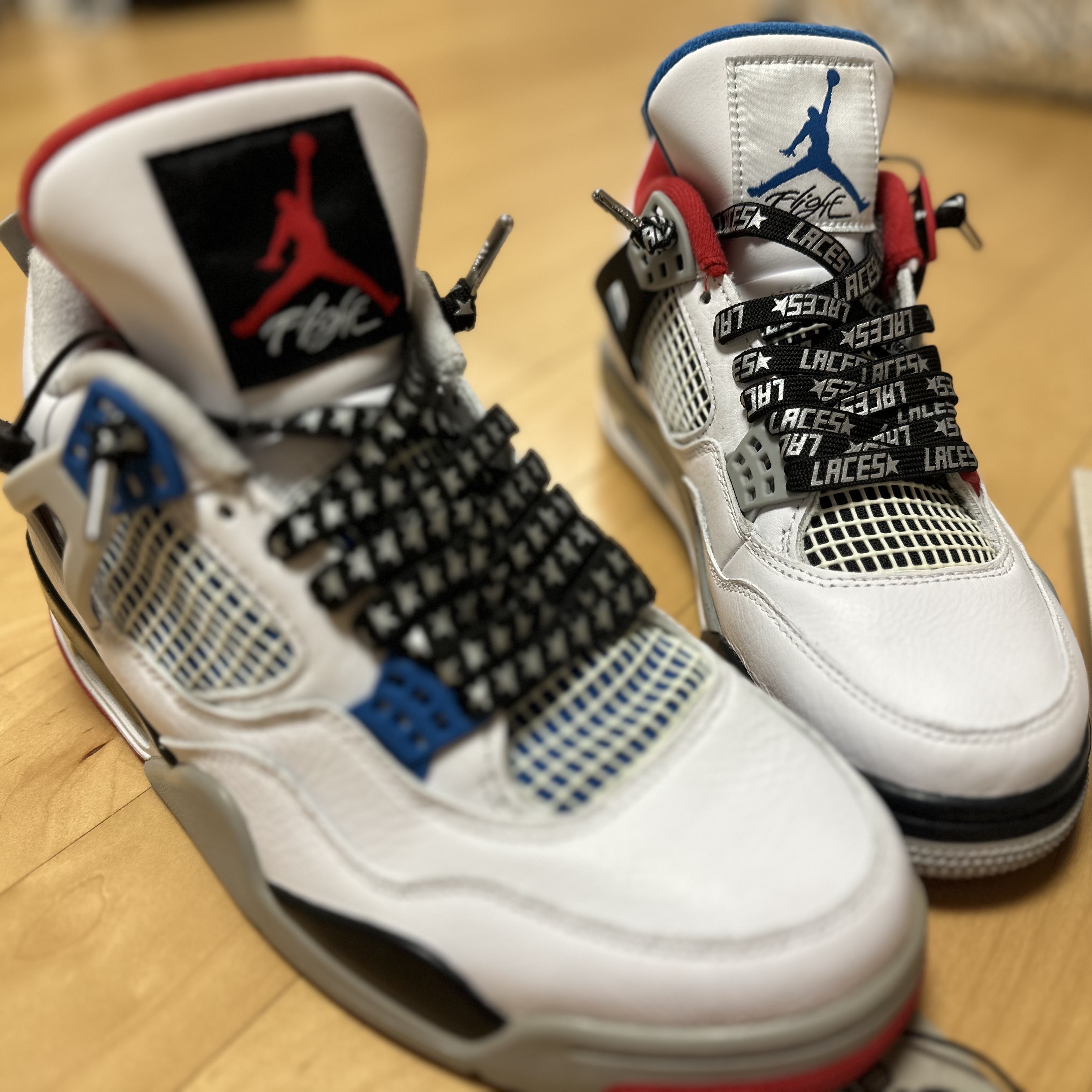 Jordan 4 Retro What The 4 착용 스타일 - 4